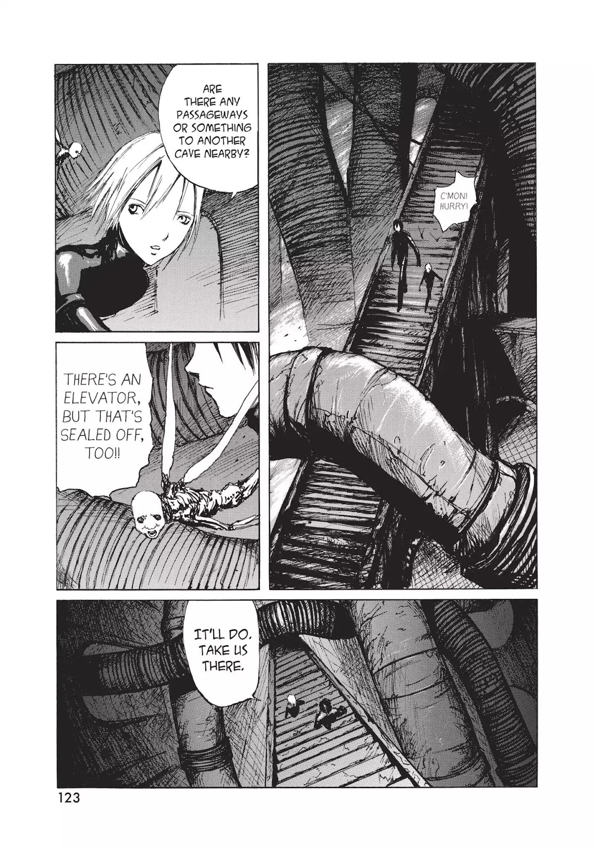 Blame! Chapter 24 page 18 - Chapter 24: Vol.3 LOG.24: The Eighth Cave