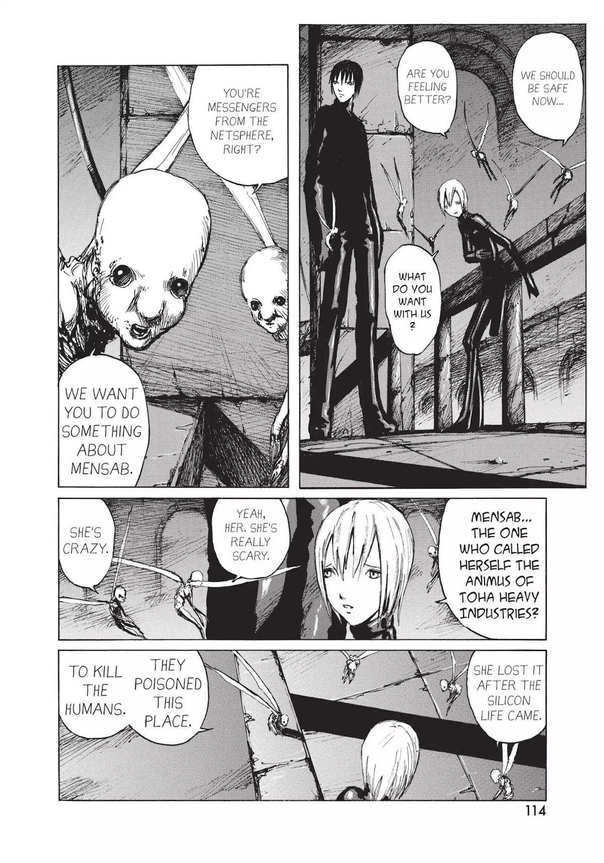 Blame! Chapter 24 page 9 - Chapter 24: Vol.3 LOG.24: The Eighth Cave