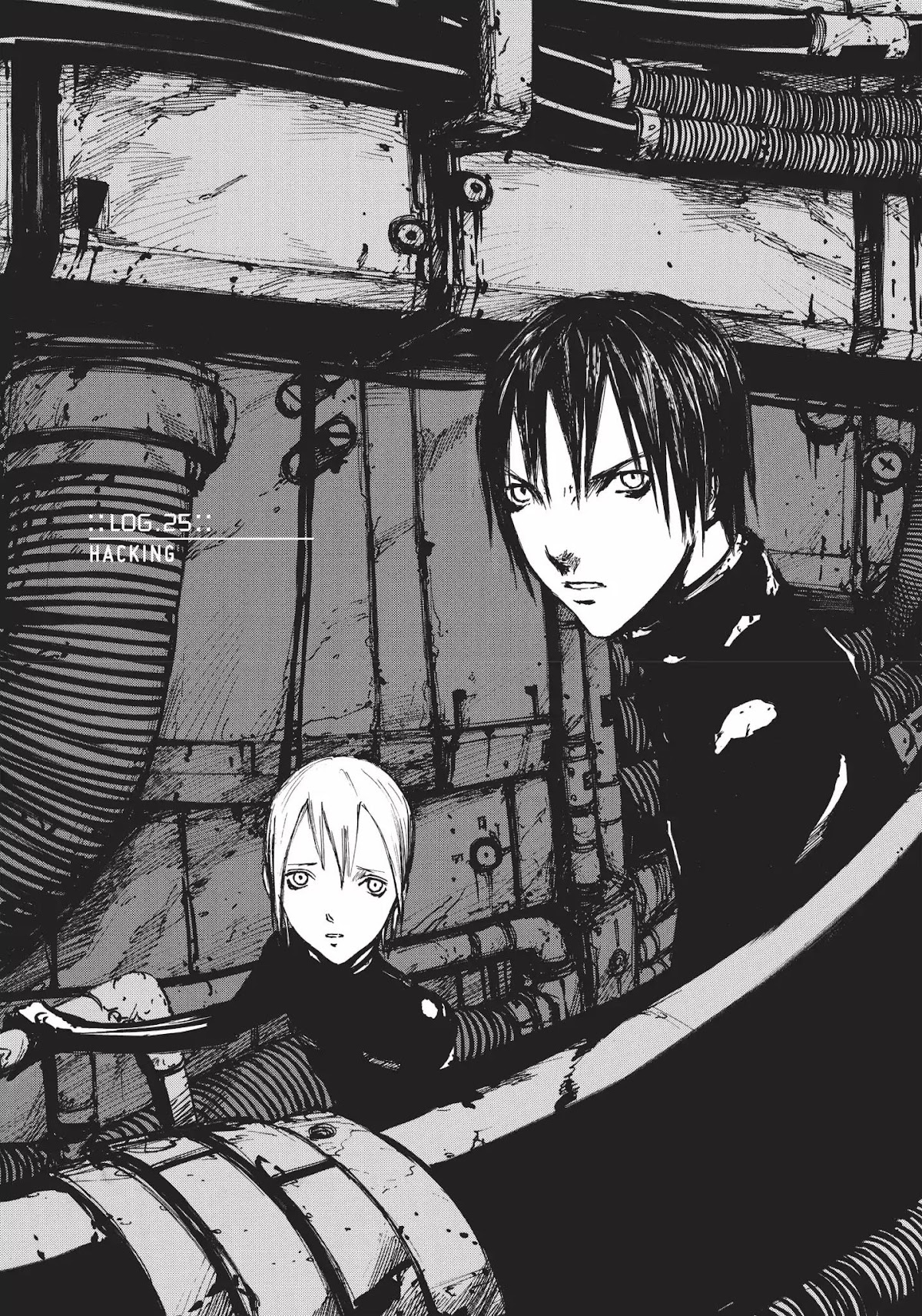 Blame! Chapter 25 page 1 - Chapter 25: Vol.3 LOG.25: Hacking