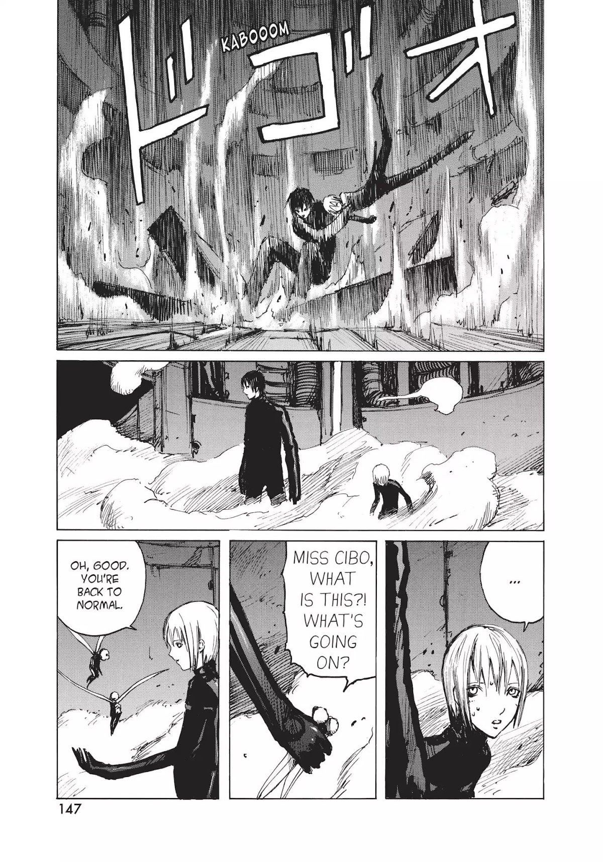 Blame! Chapter 25 page 7 - Chapter 25: Vol.3 LOG.25: Hacking
