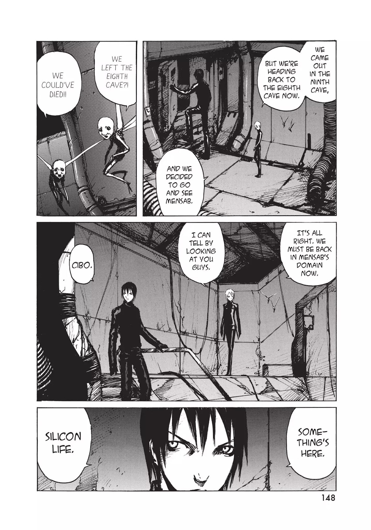 Blame! Chapter 25 page 8 - Chapter 25: Vol.3 LOG.25: Hacking
