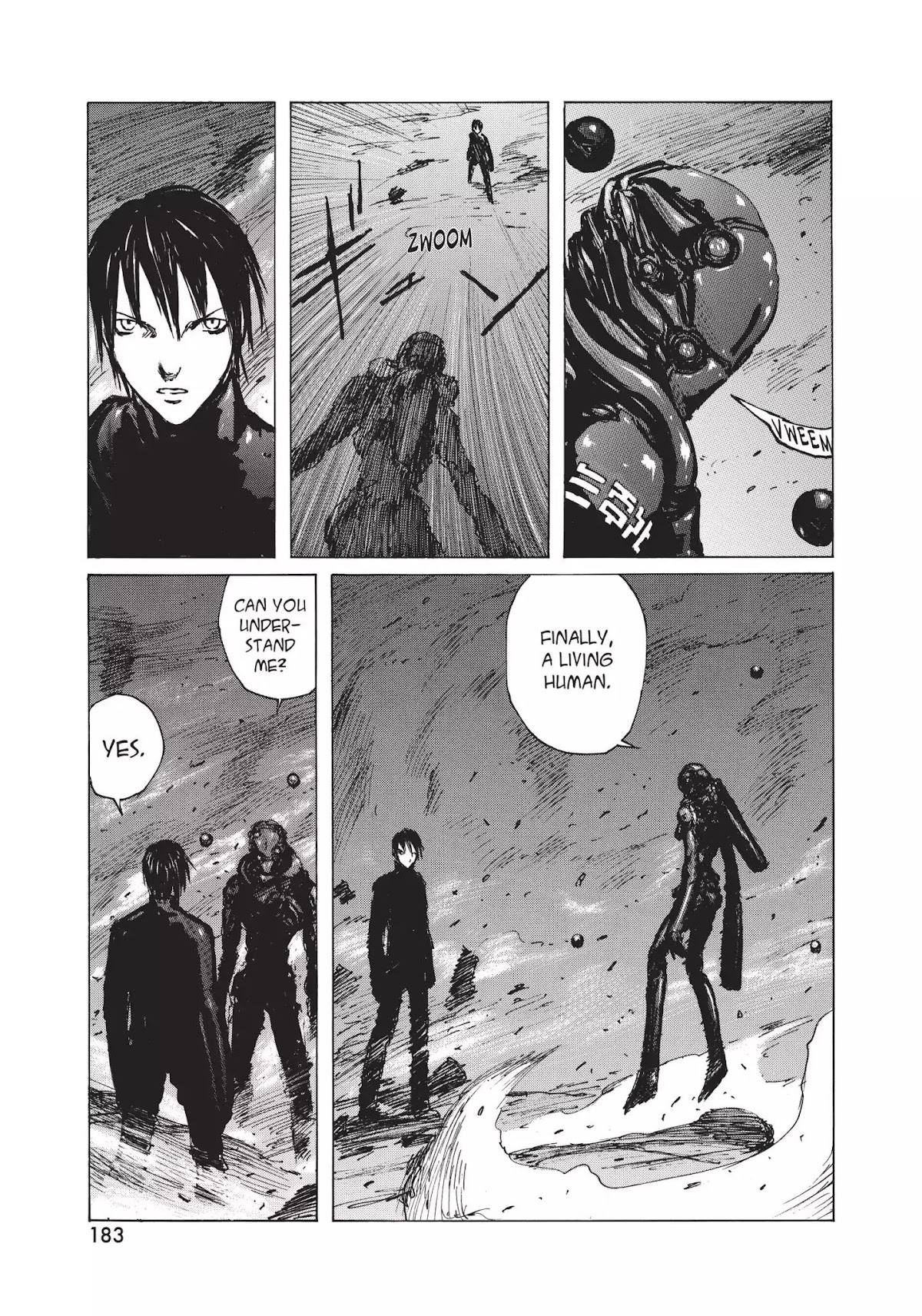 Blame! Chapter 26 page 11 - Chapter 26: Vol.3 LOG.26: The Unstable Cave