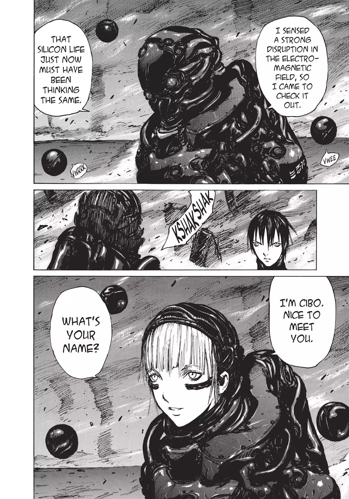 Blame! Chapter 26 page 12 - Chapter 26: Vol.3 LOG.26: The Unstable Cave