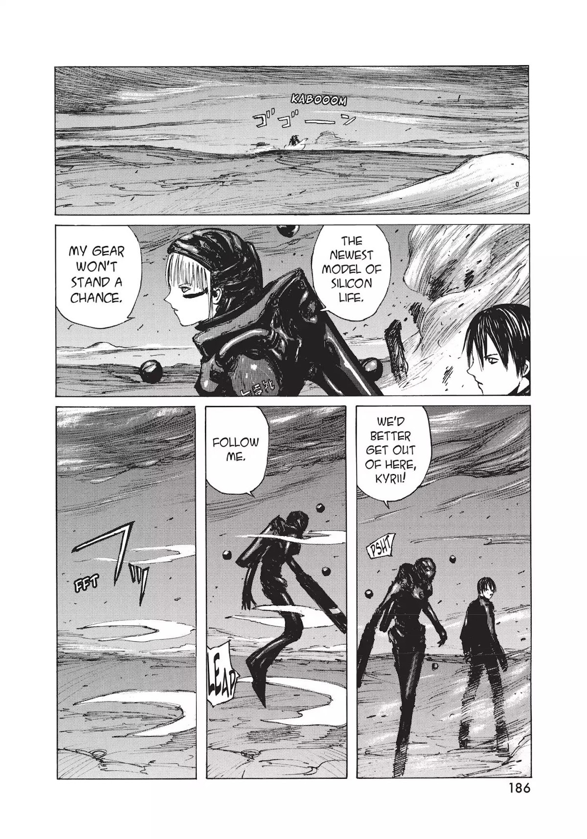 Blame! Chapter 26 page 14 - Chapter 26: Vol.3 LOG.26: The Unstable Cave