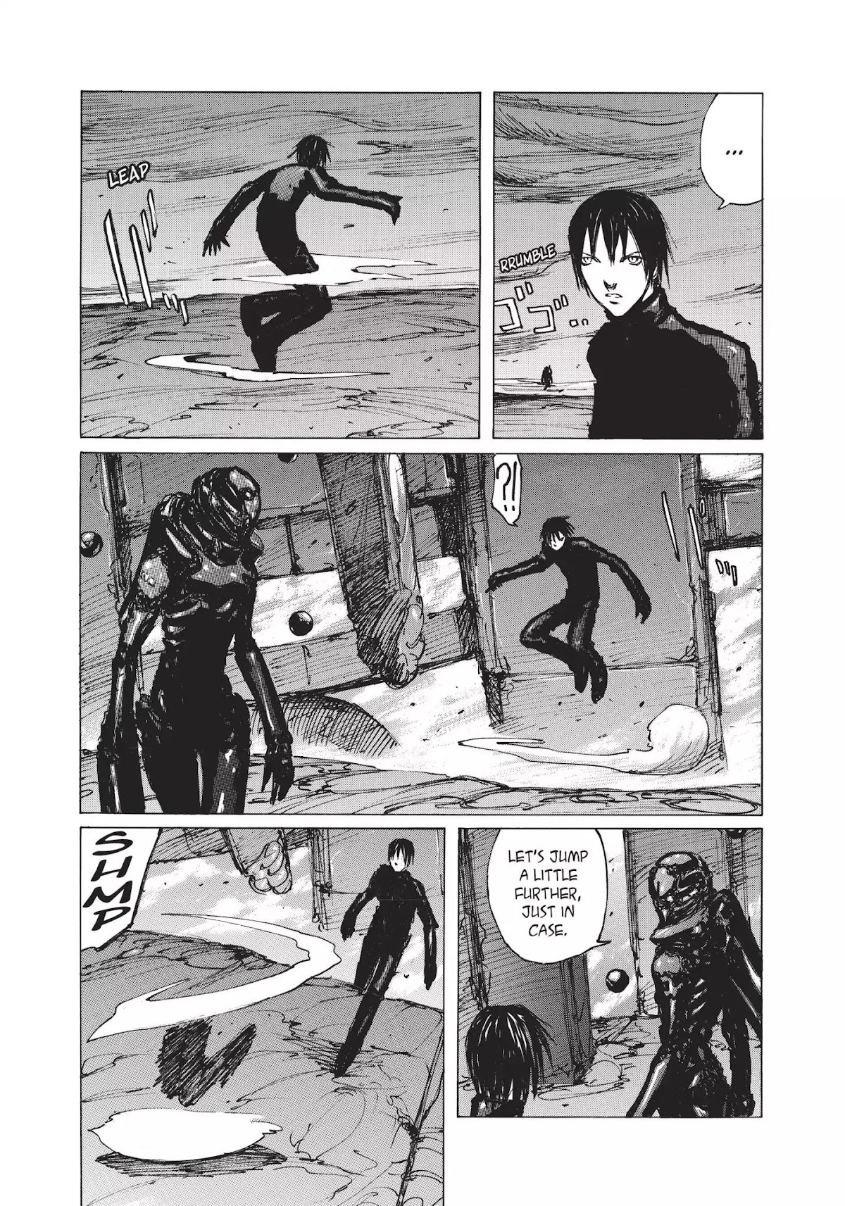Blame! Chapter 26 page 15 - Chapter 26: Vol.3 LOG.26: The Unstable Cave