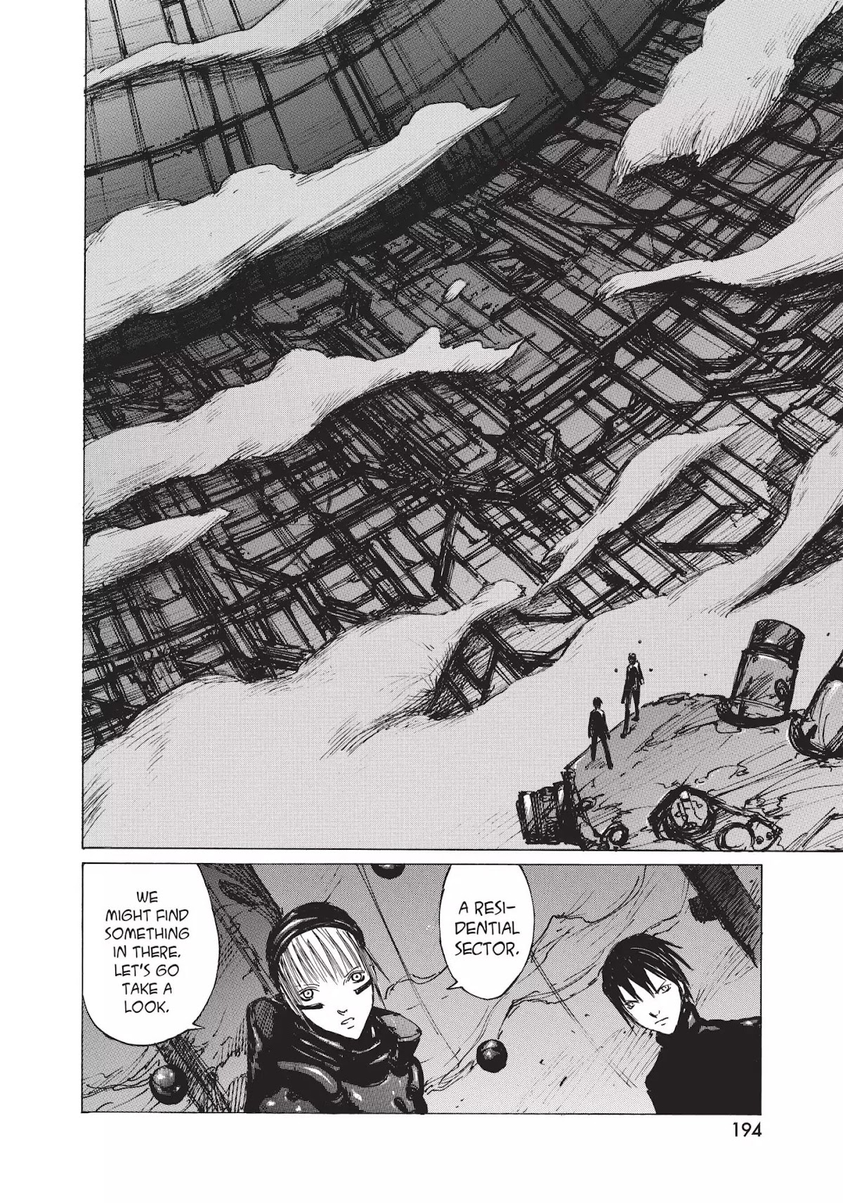 Blame! Chapter 26 page 22 - Chapter 26: Vol.3 LOG.26: The Unstable Cave