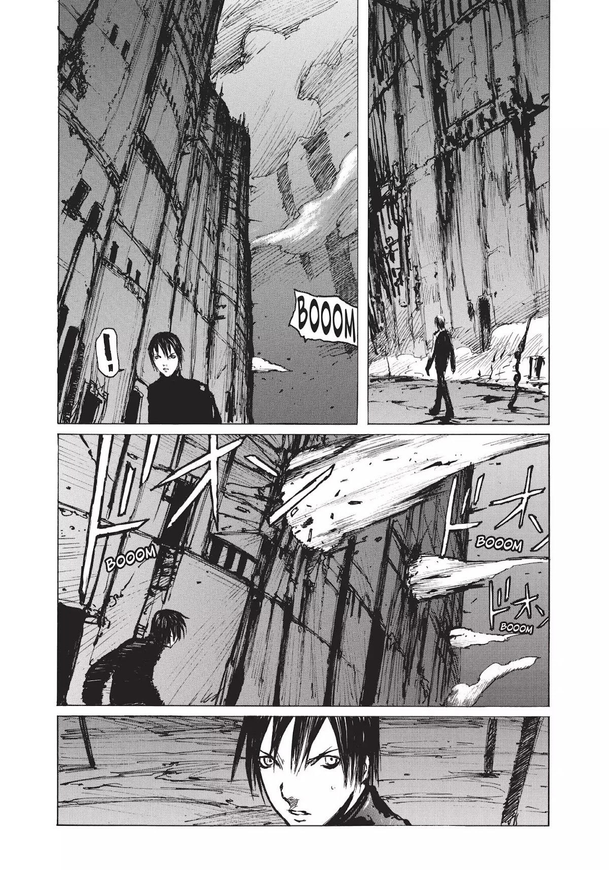 Blame! Chapter 26 page 4 - Chapter 26: Vol.3 LOG.26: The Unstable Cave