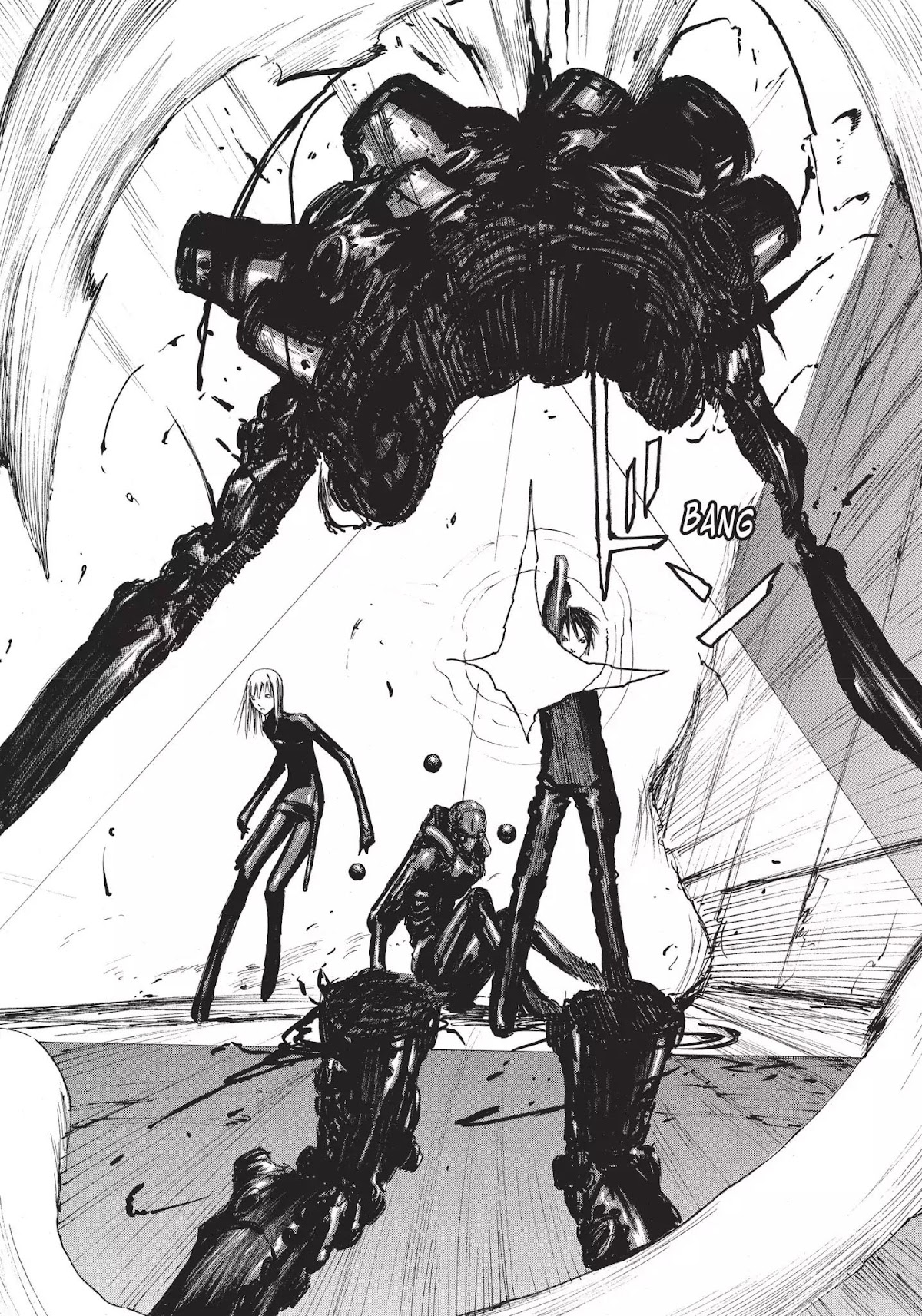 Blame! Chapter 26 page 45 - Chapter 26: Vol.3 LOG.26: The Unstable Cave