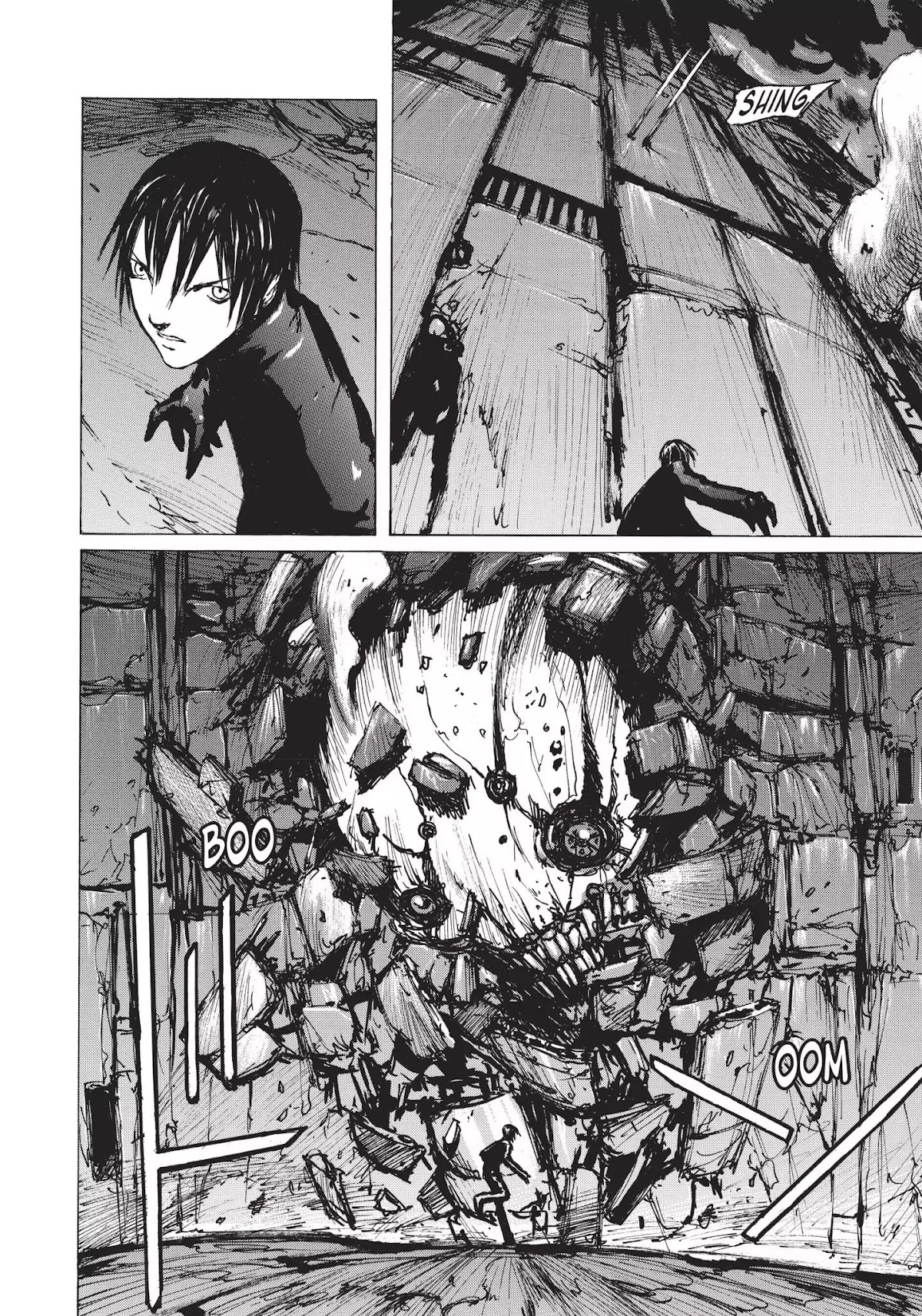 Blame! Chapter 26 page 5 - Chapter 26: Vol.3 LOG.26: The Unstable Cave