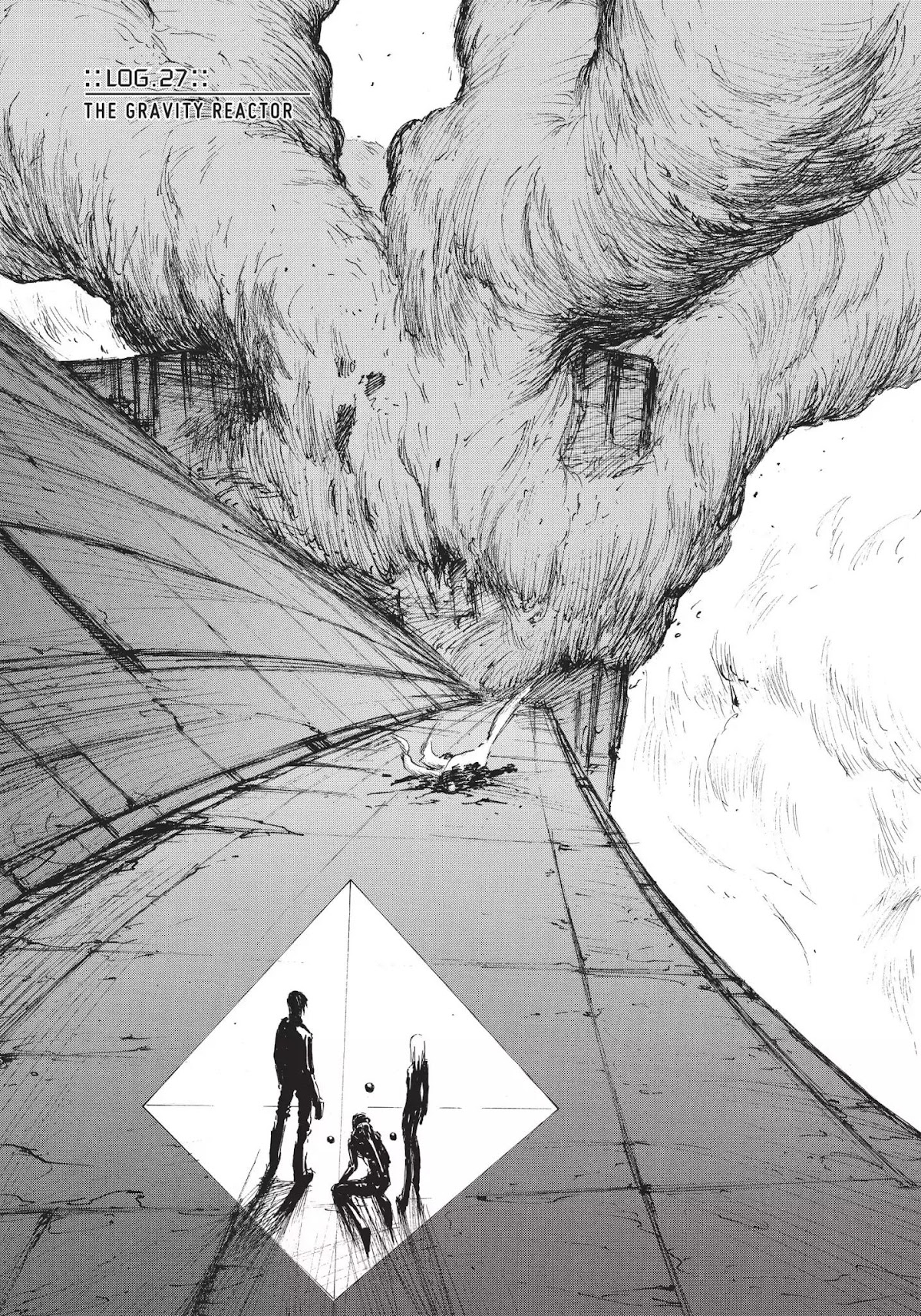 Blame! Chapter 27 page 1 - Chapter 27: Vol.3 LOG.27: The Gravity Reactor