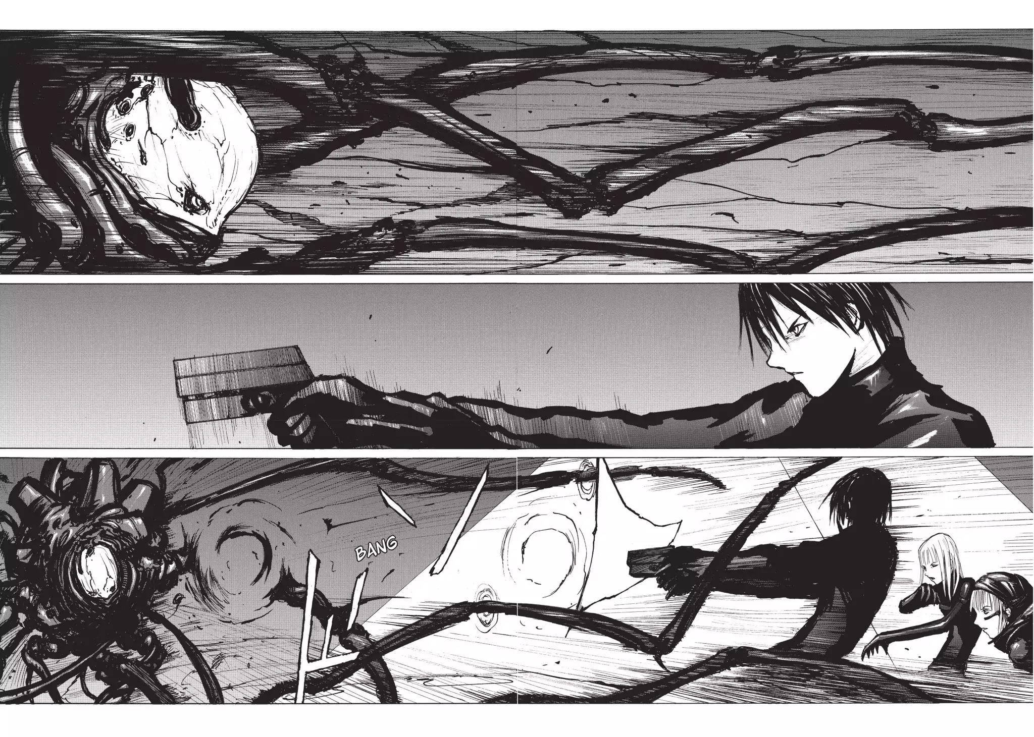 Blame! Chapter 27 page 4 - Chapter 27: Vol.3 LOG.27: The Gravity Reactor