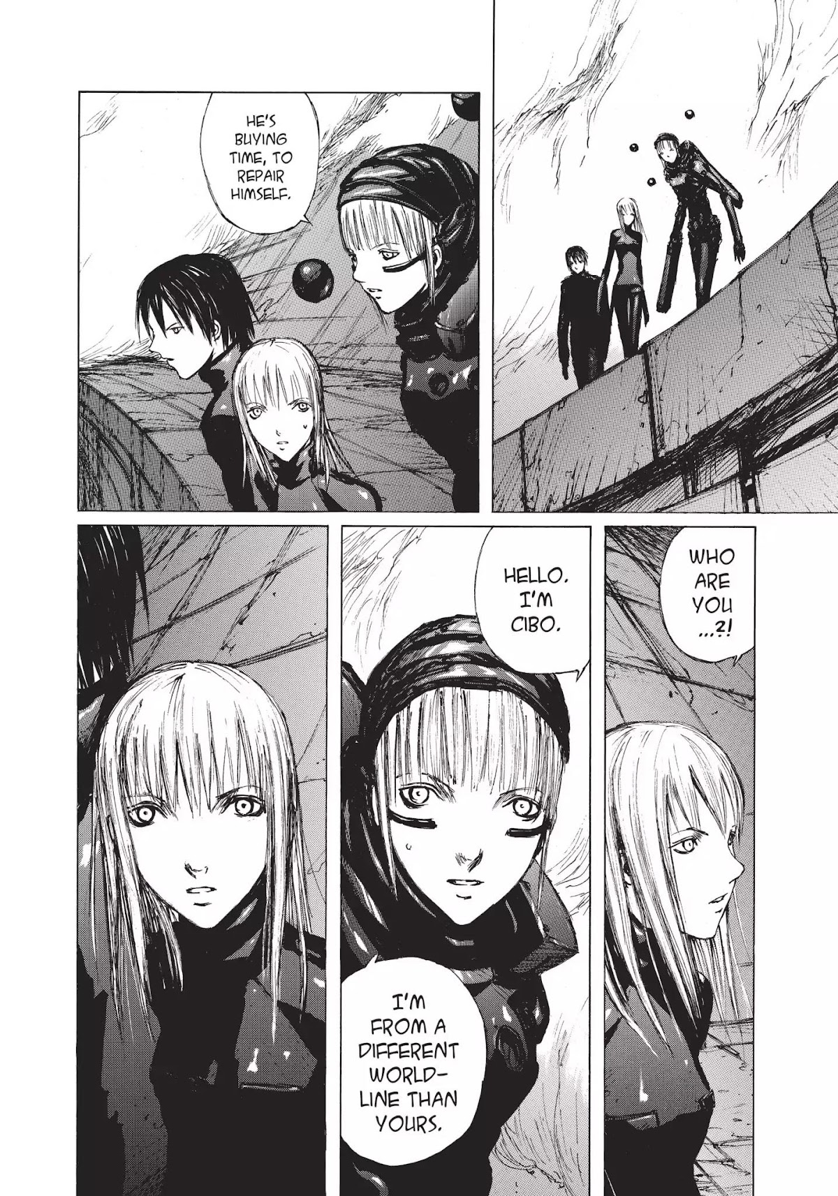 Blame! Chapter 27 page 7 - Chapter 27: Vol.3 LOG.27: The Gravity Reactor