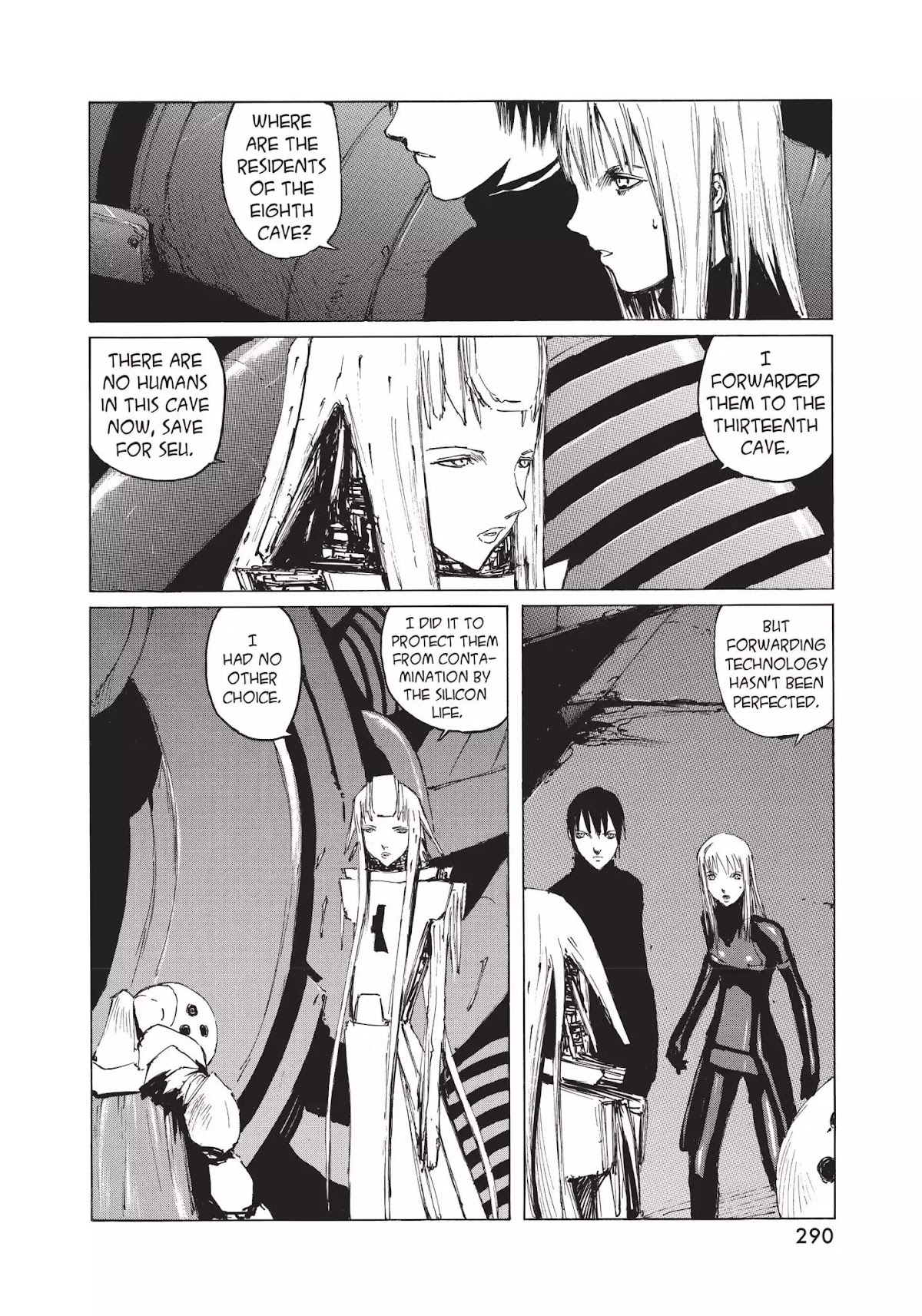 Blame! Chapter 29 page 10 - Chapter 29: Vol.3 LOG.29: The Thirteenth Cave