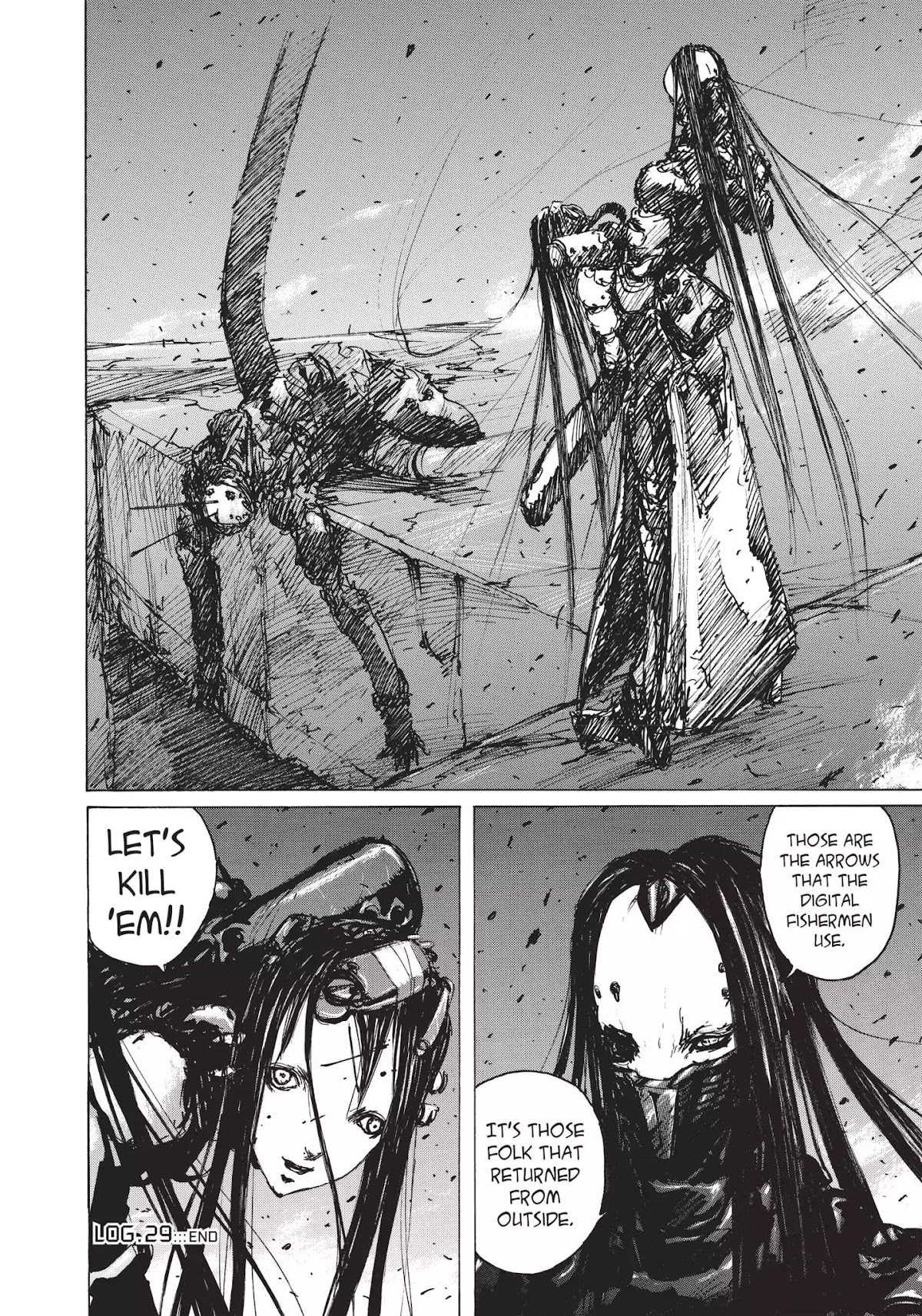 Blame! Chapter 29 page 29 - Chapter 29: Vol.3 LOG.29: The Thirteenth Cave