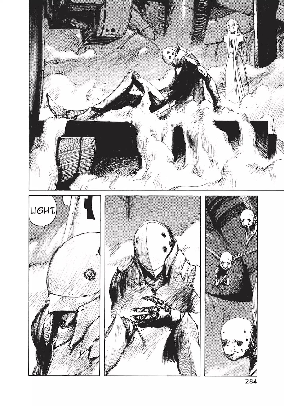 Blame! Chapter 29 page 4 - Chapter 29: Vol.3 LOG.29: The Thirteenth Cave