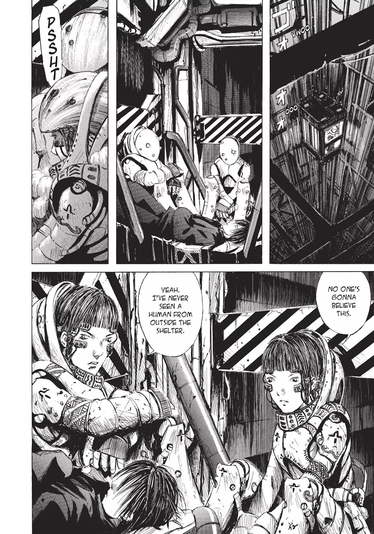 Blame! Chapter 3 page 10 - Chapter 3: Vol.1 LOG.3: Technomads