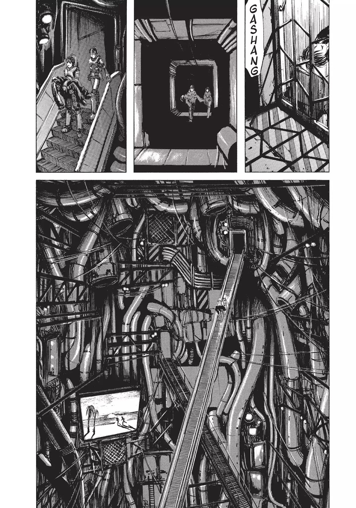 Blame! Chapter 3 page 11 - Chapter 3: Vol.1 LOG.3: Technomads