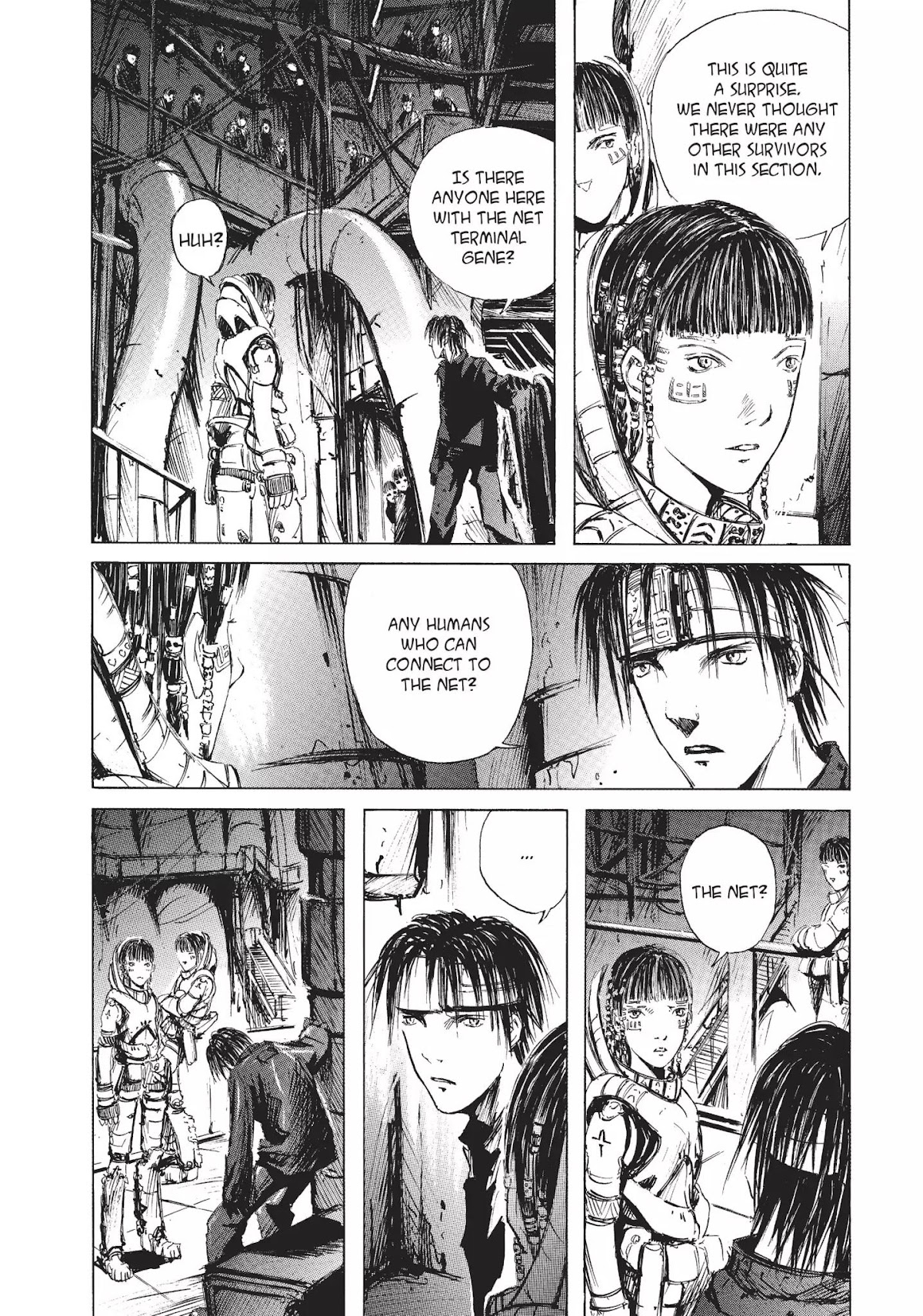 Blame! Chapter 3 page 13 - Chapter 3: Vol.1 LOG.3: Technomads