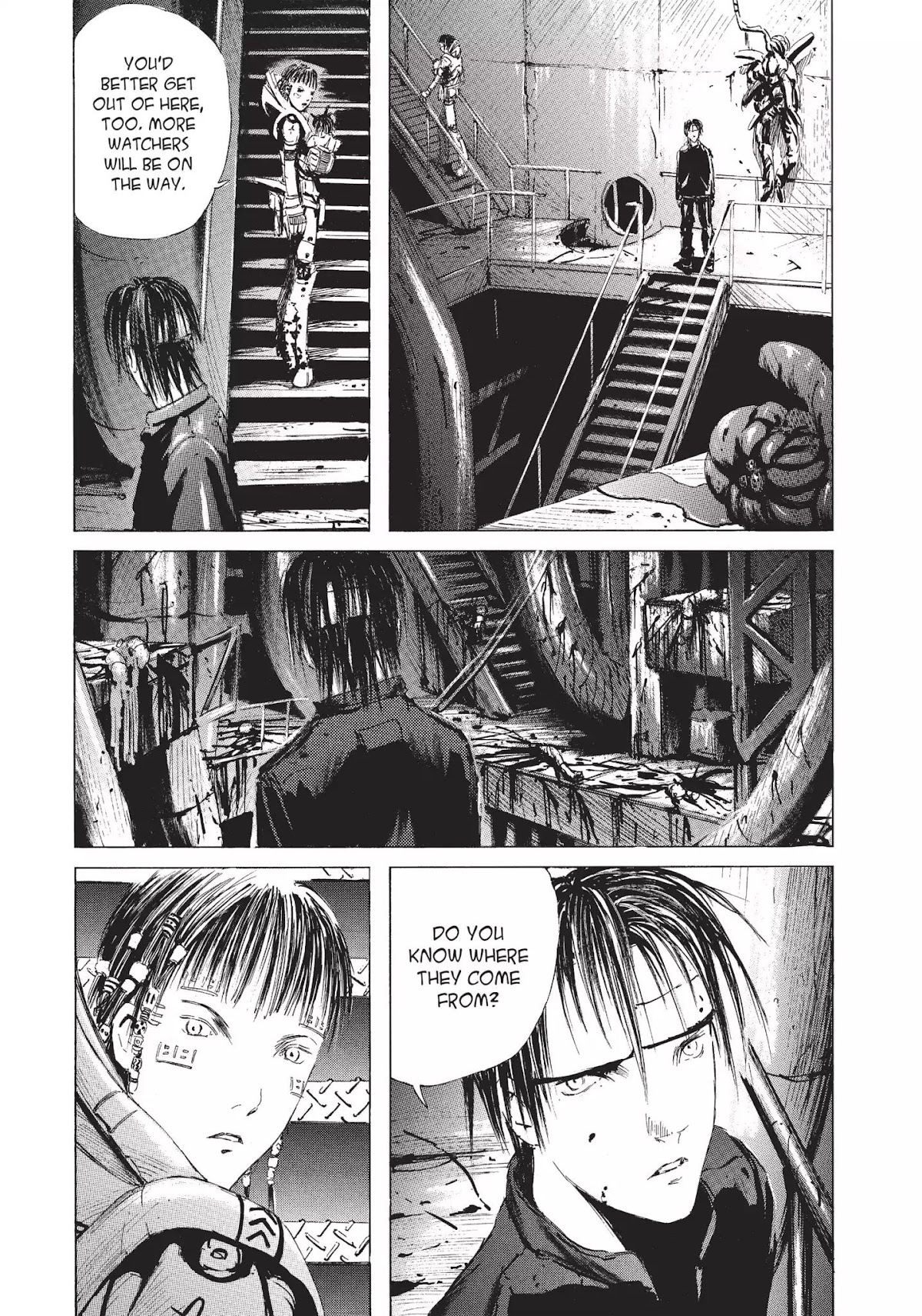 Blame! Chapter 3 page 22 - Chapter 3: Vol.1 LOG.3: Technomads