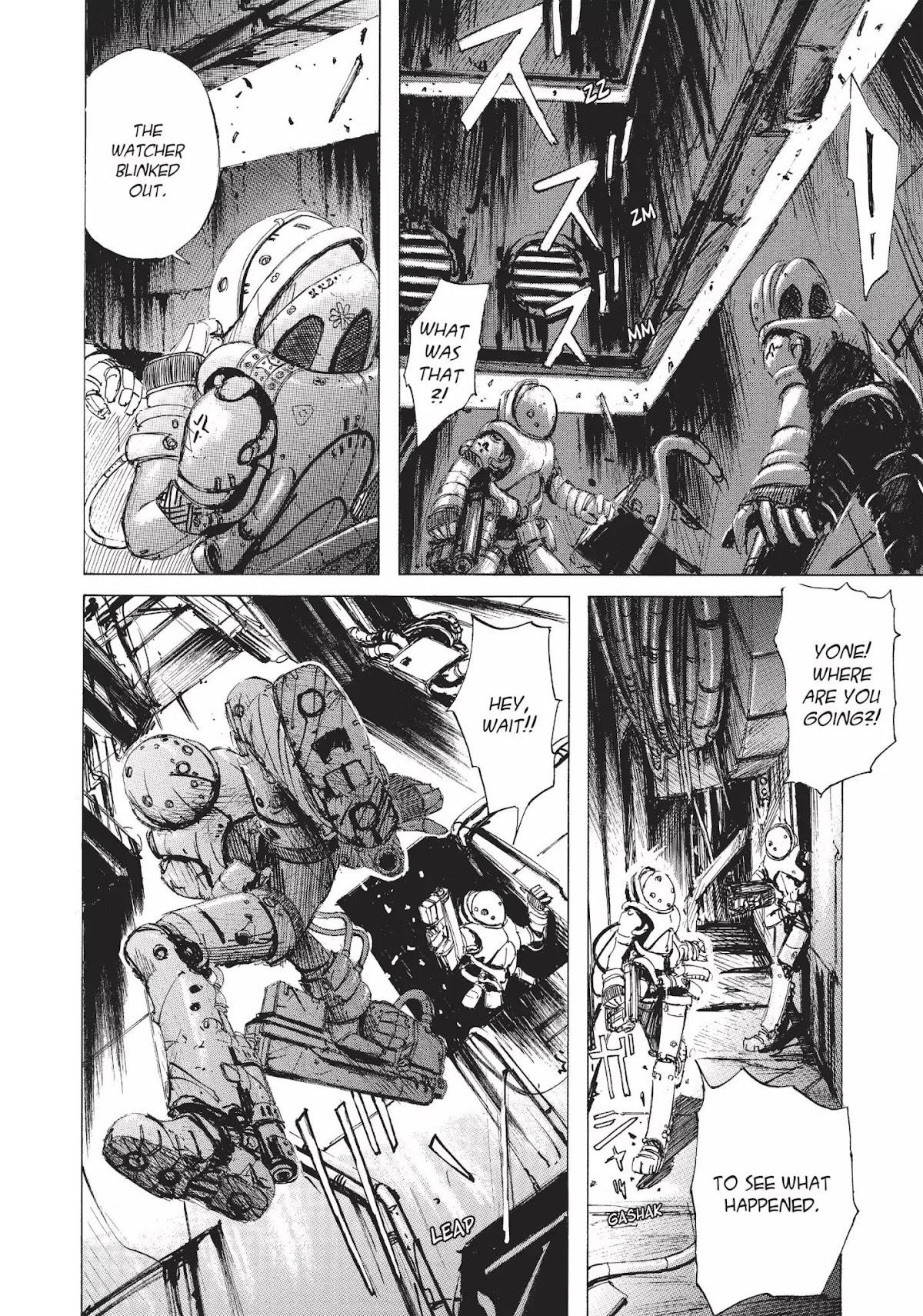 Blame! Chapter 3 page 6 - Chapter 3: Vol.1 LOG.3: Technomads