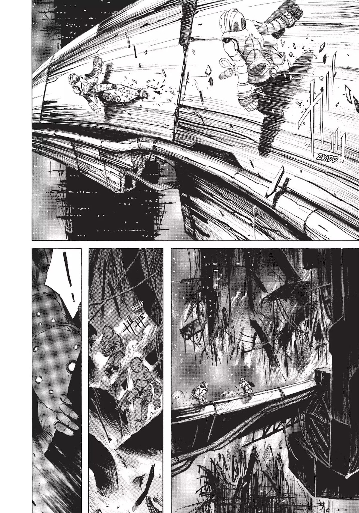 Blame! Chapter 3 page 8 - Chapter 3: Vol.1 LOG.3: Technomads