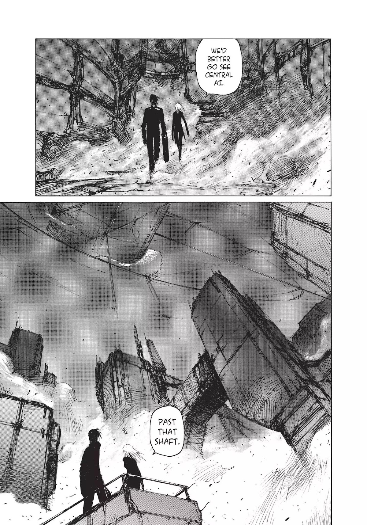 Blame! Chapter 30 page 14 - Chapter 30: Vol.3 LOG.30: Endless War