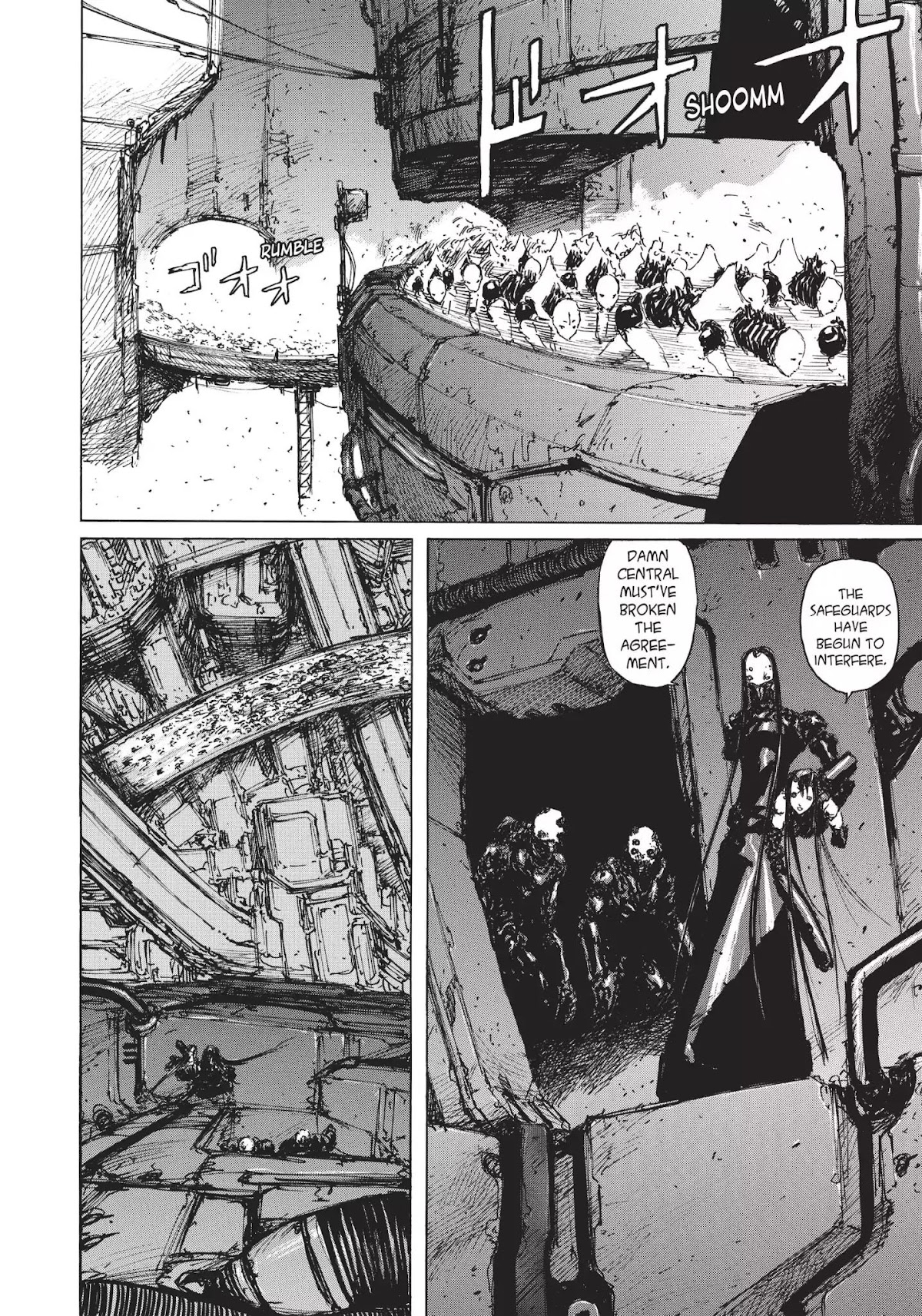 Blame! Chapter 30 page 15 - Chapter 30: Vol.3 LOG.30: Endless War