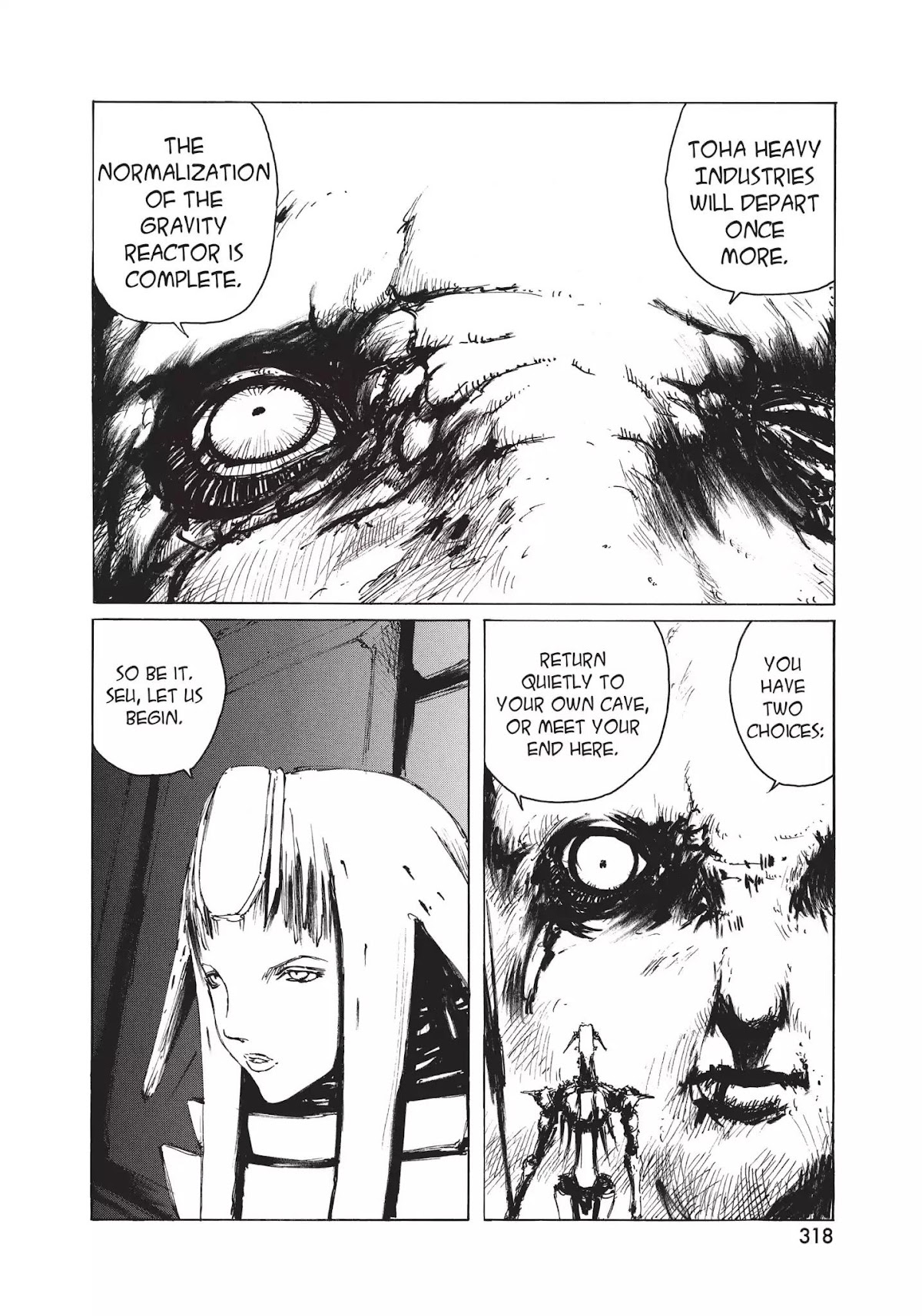 Blame! Chapter 30 page 7 - Chapter 30: Vol.3 LOG.30: Endless War