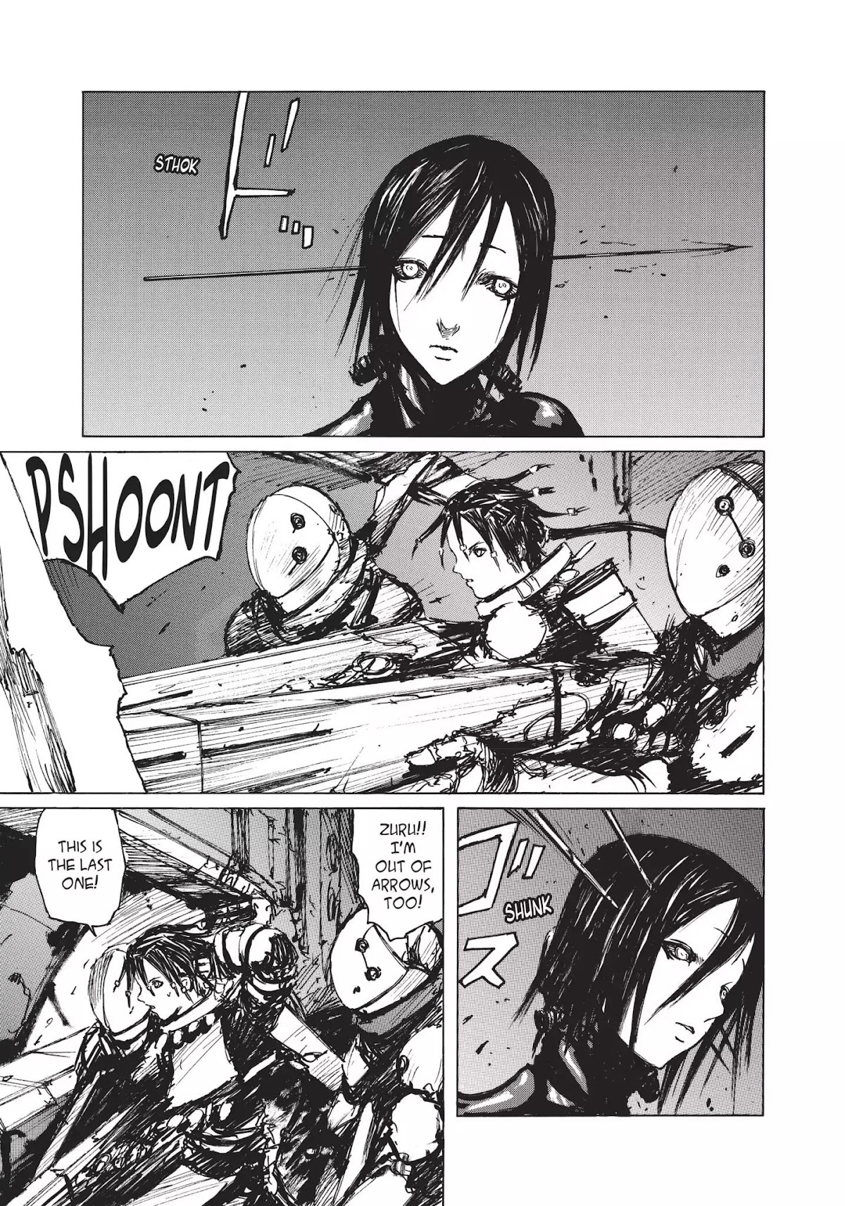 Blame! Chapter 31 page 12 - Chapter 31: Vol.4 LOG.31: Sanakan and Cibo