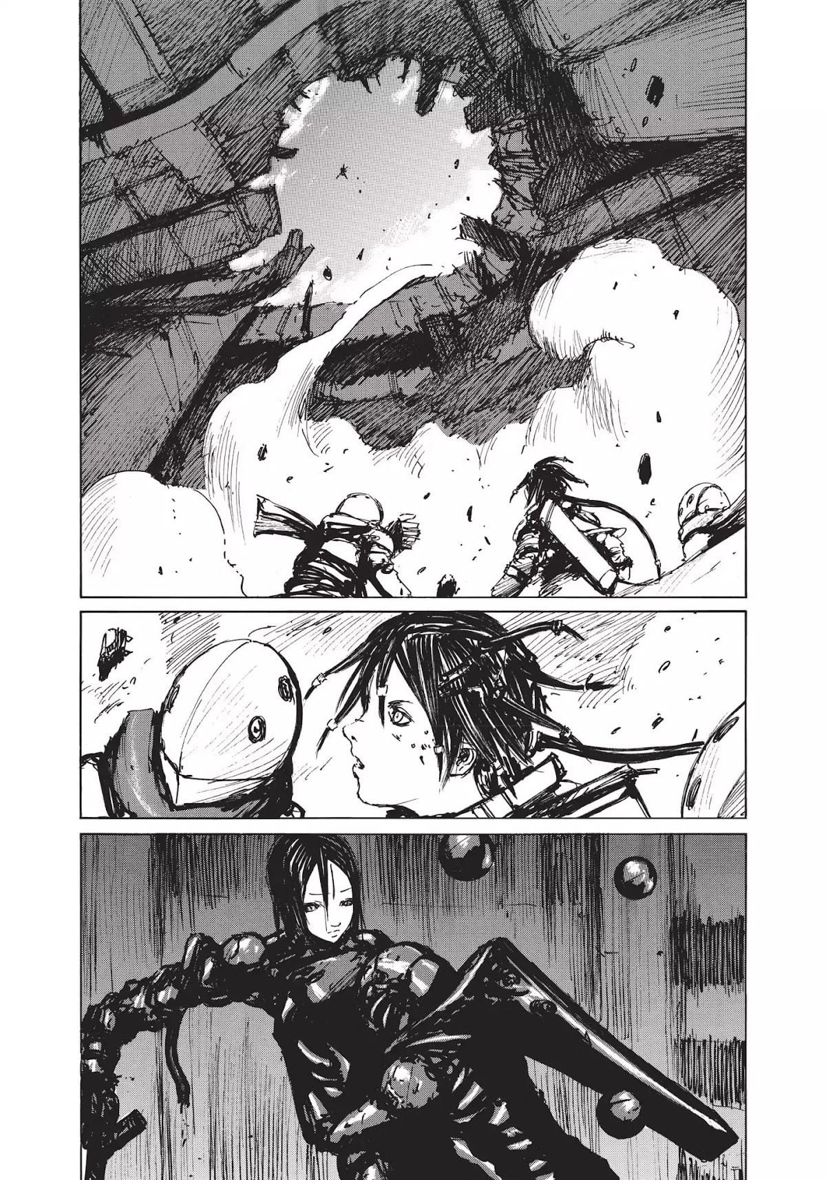 Blame! Chapter 31 page 16 - Chapter 31: Vol.4 LOG.31: Sanakan and Cibo