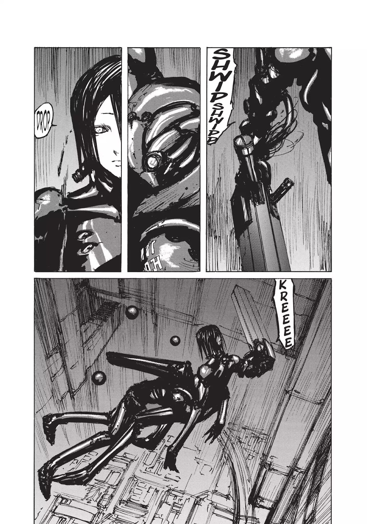 Blame! Chapter 31 page 17 - Chapter 31: Vol.4 LOG.31: Sanakan and Cibo