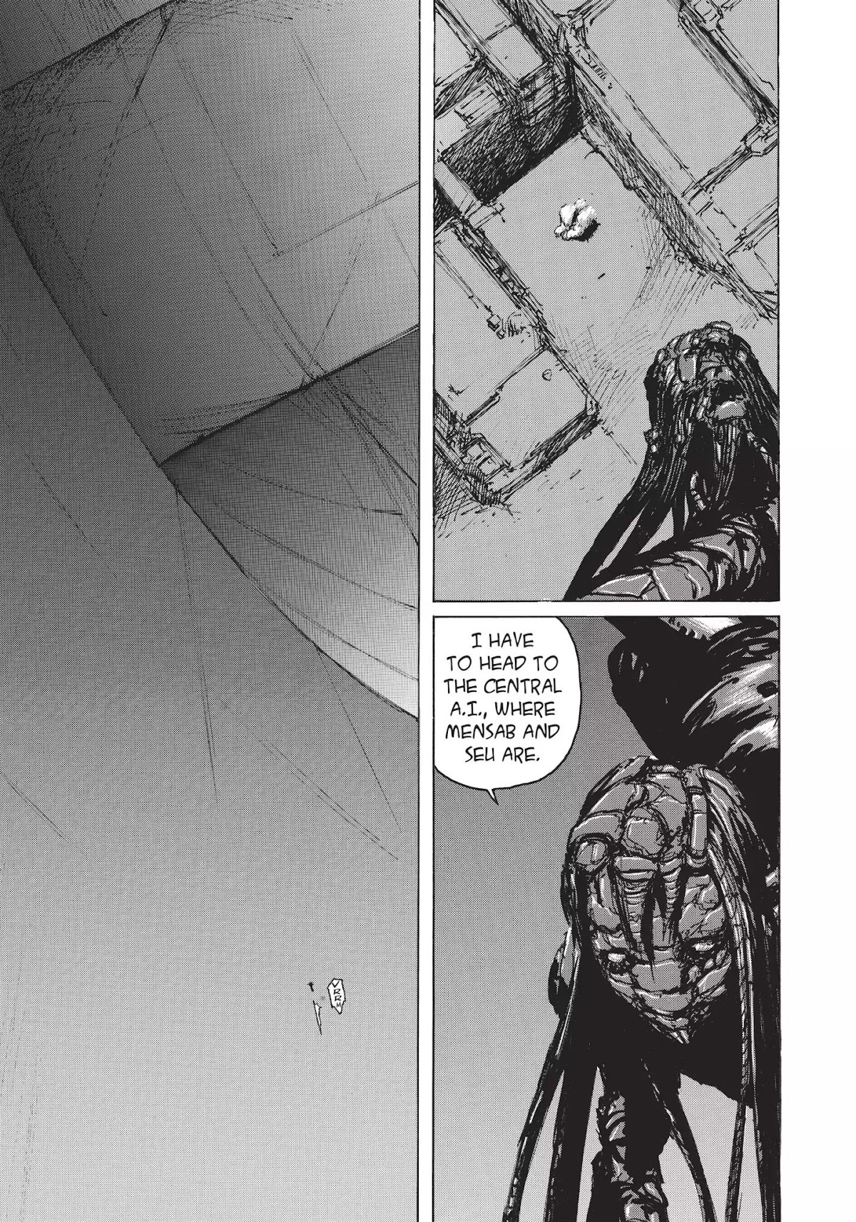 Blame! Chapter 31 page 22 - Chapter 31: Vol.4 LOG.31: Sanakan and Cibo