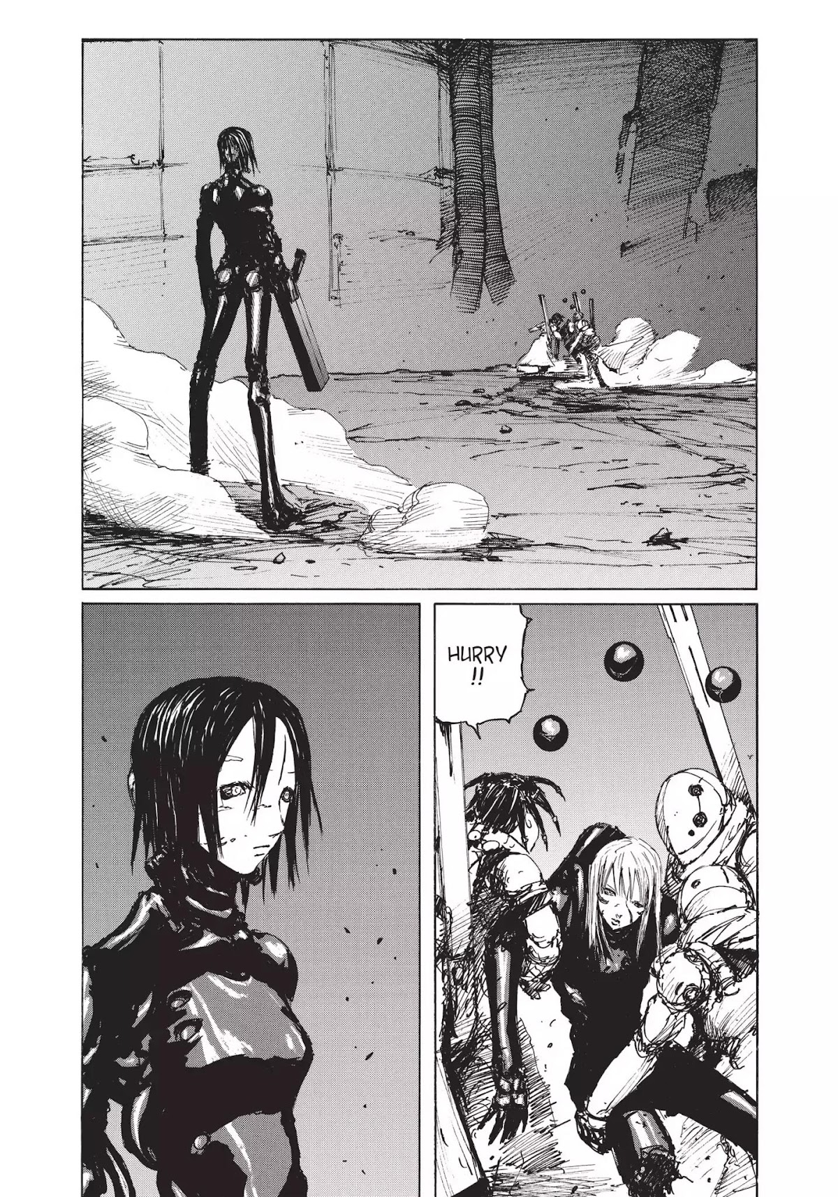Blame! Chapter 31 page 24 - Chapter 31: Vol.4 LOG.31: Sanakan and Cibo