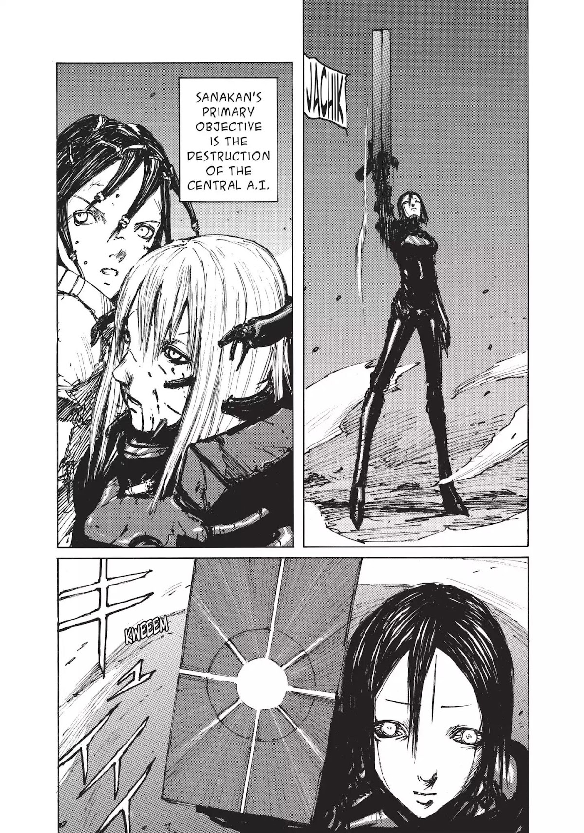 Blame! Chapter 31 page 25 - Chapter 31: Vol.4 LOG.31: Sanakan and Cibo