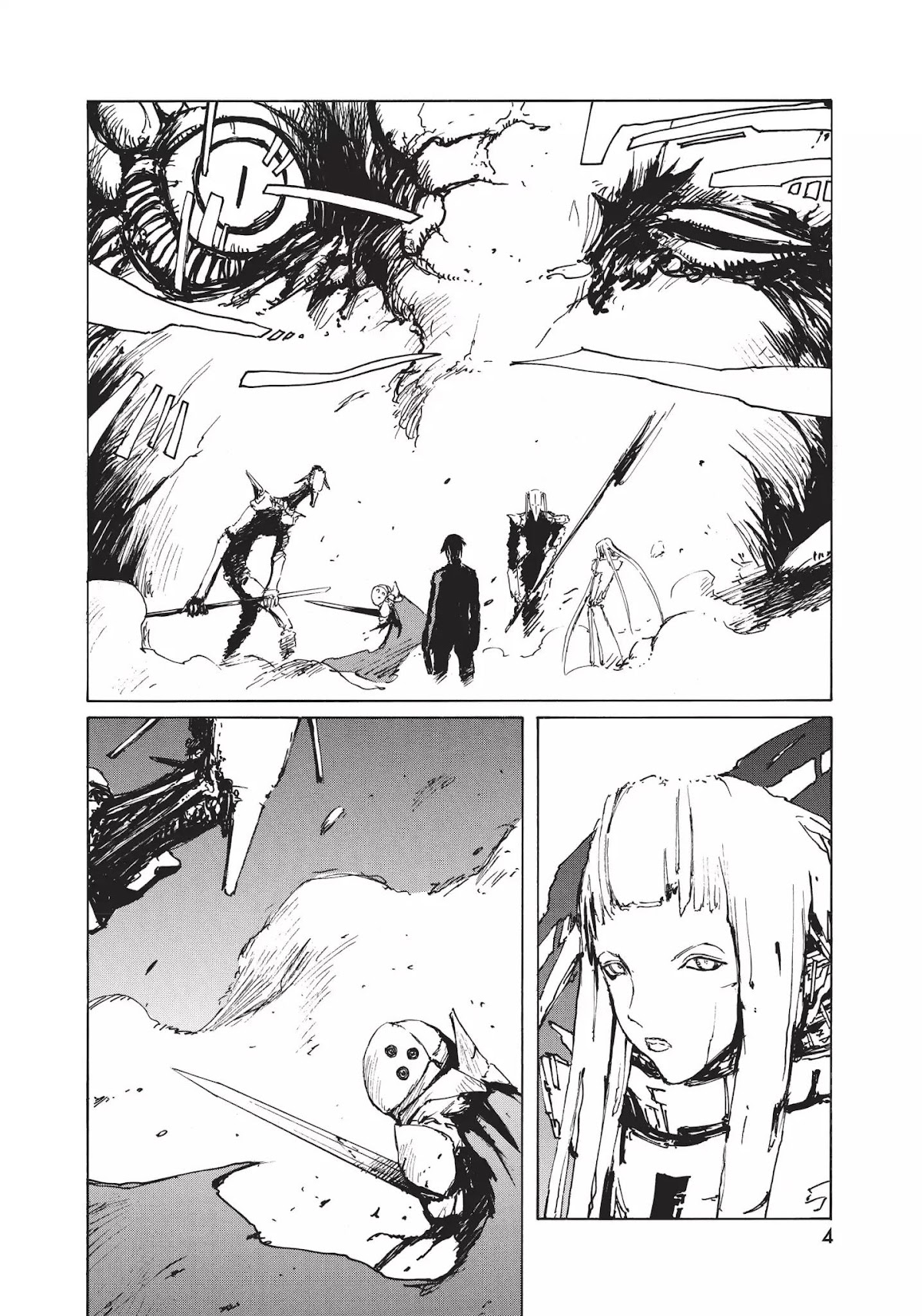 Blame! Chapter 31 page 5 - Chapter 31: Vol.4 LOG.31: Sanakan and Cibo