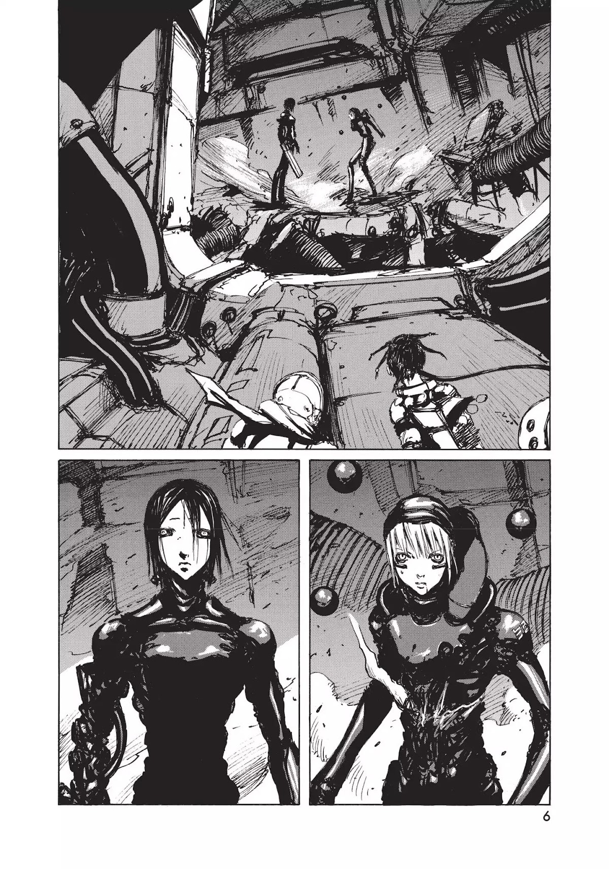 Blame! Chapter 31 page 7 - Chapter 31: Vol.4 LOG.31: Sanakan and Cibo