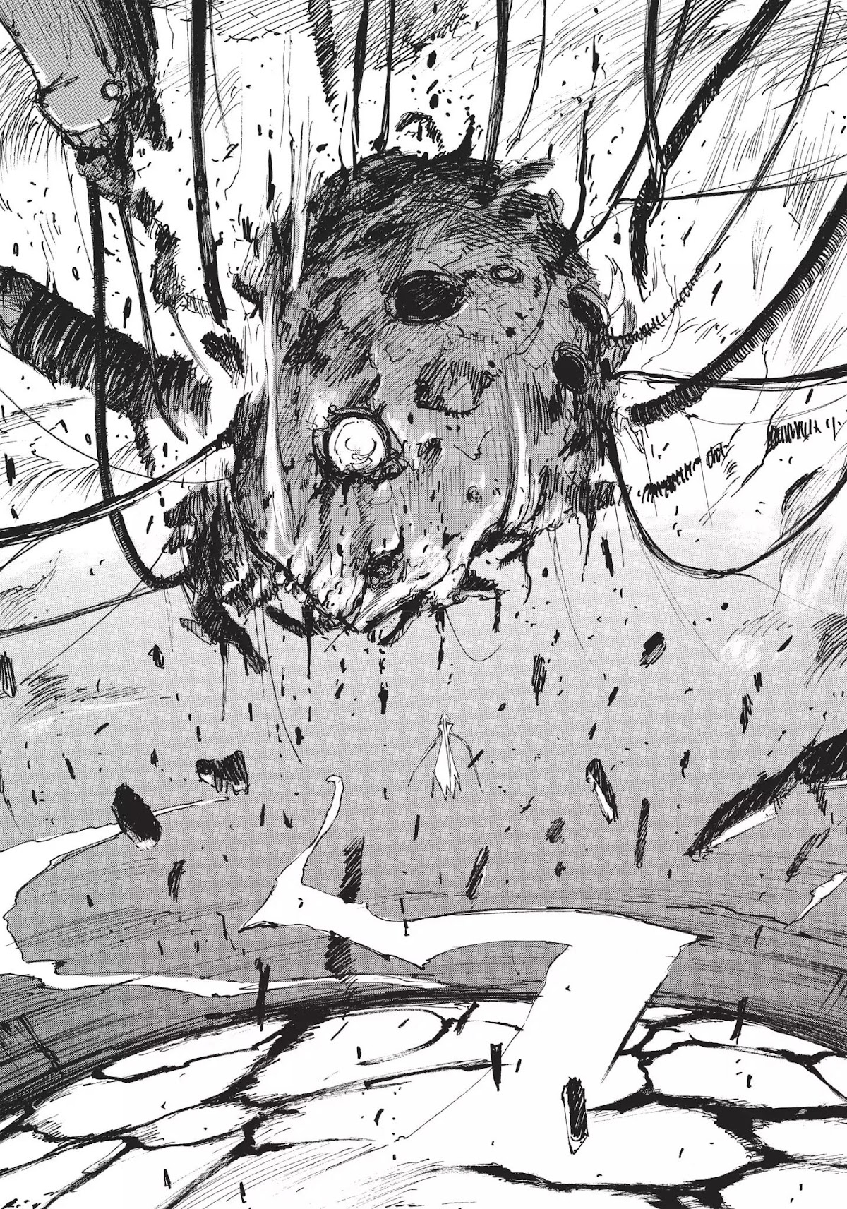 Blame! Chapter 32 page 22 - Chapter 32: Vol.4 LOG.32: Vibrations