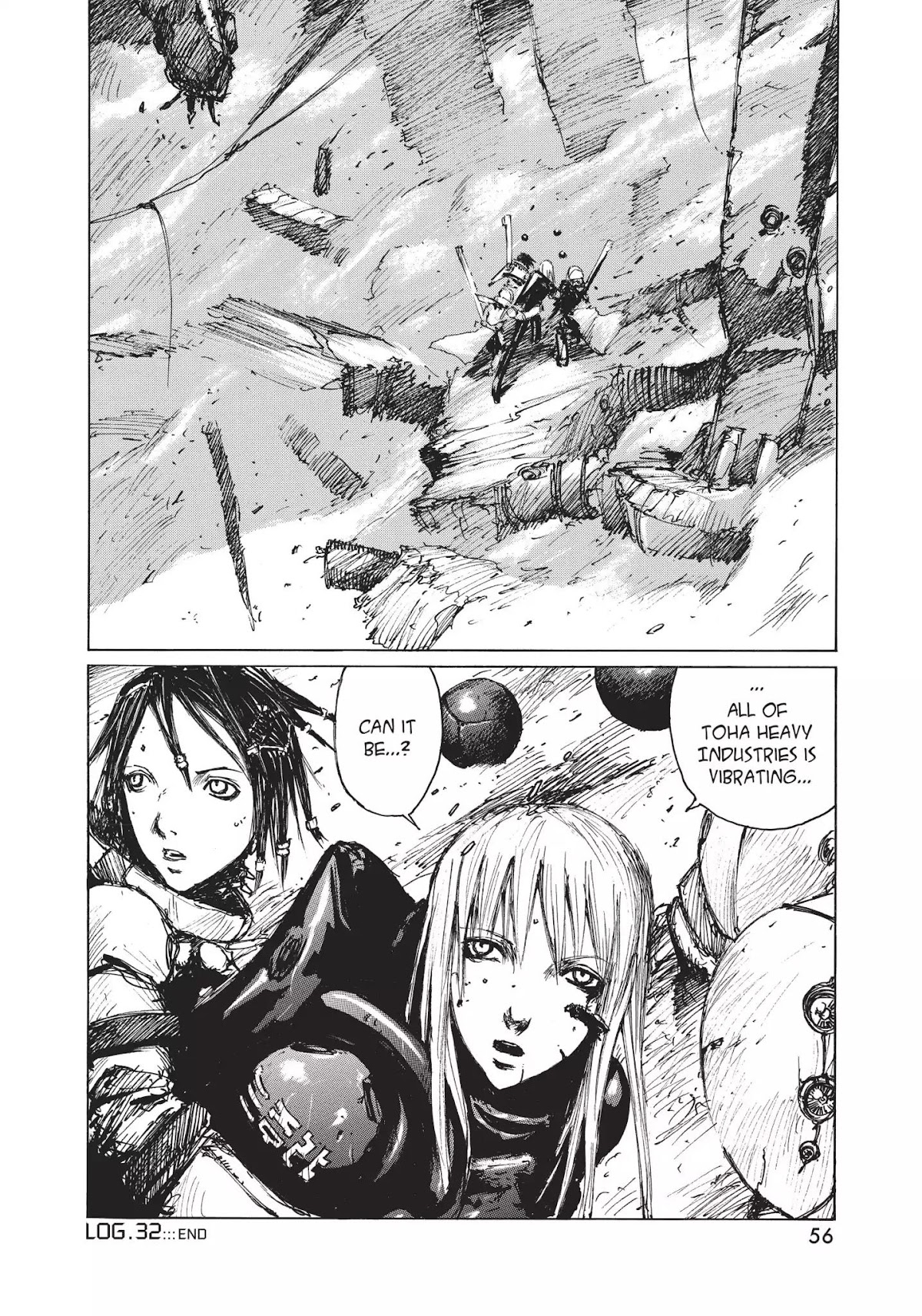 Blame! Chapter 32 page 27 - Chapter 32: Vol.4 LOG.32: Vibrations
