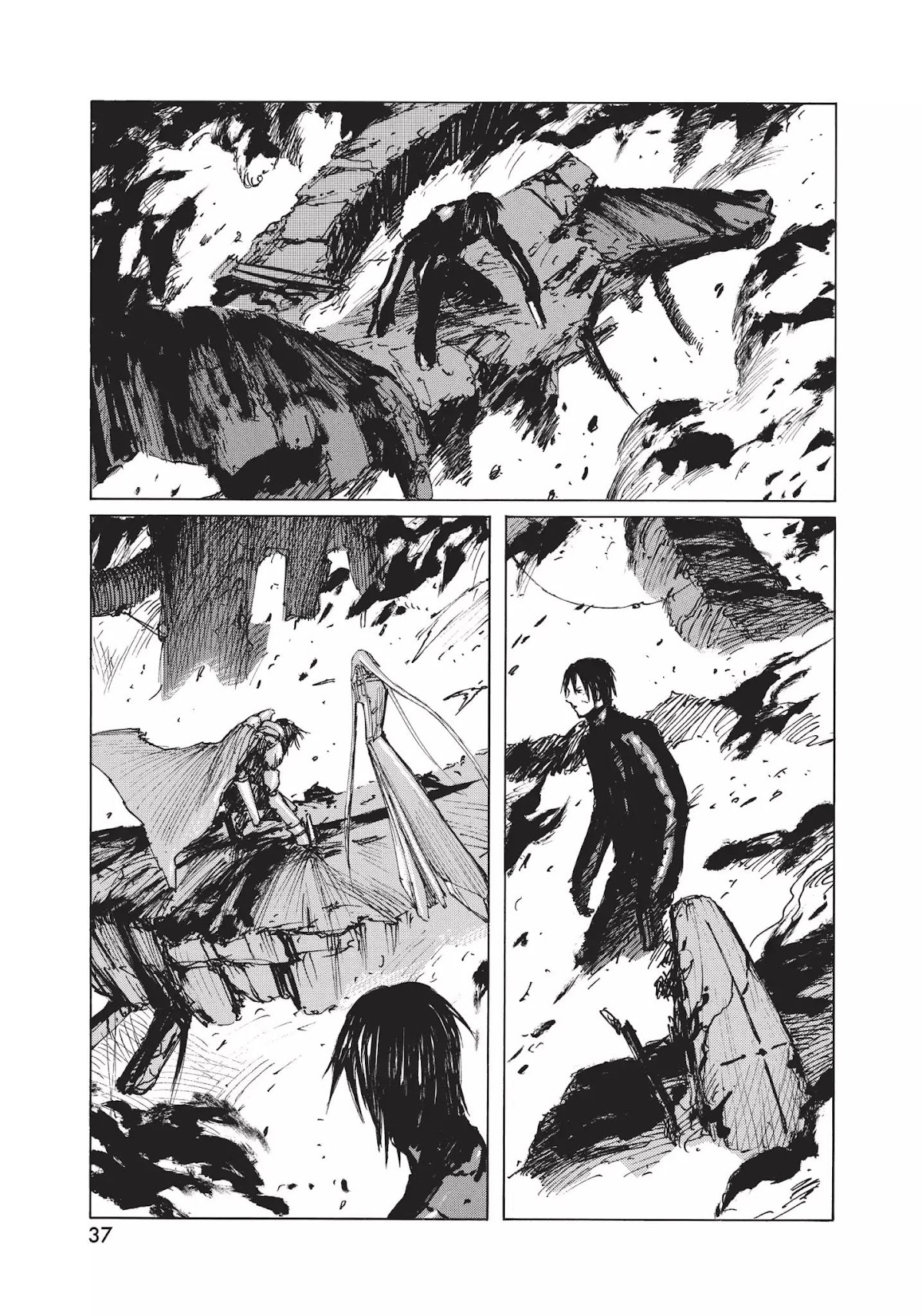 Blame! Chapter 32 page 9 - Chapter 32: Vol.4 LOG.32: Vibrations