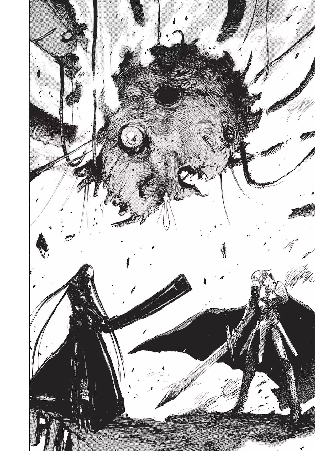 Blame! Chapter 33 page 3 - Chapter 33: Vol.4 LOG.33: Collapse