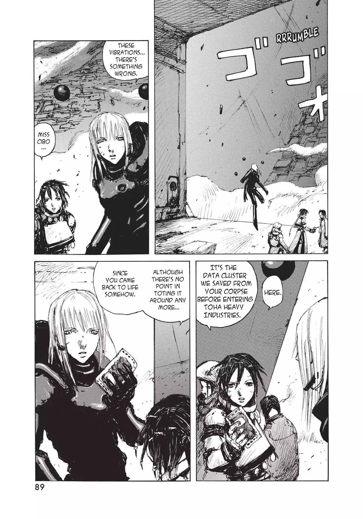 Blame! Chapter 34 page 3 - Chapter 34: Vol.4 LOG.34: Meltdown