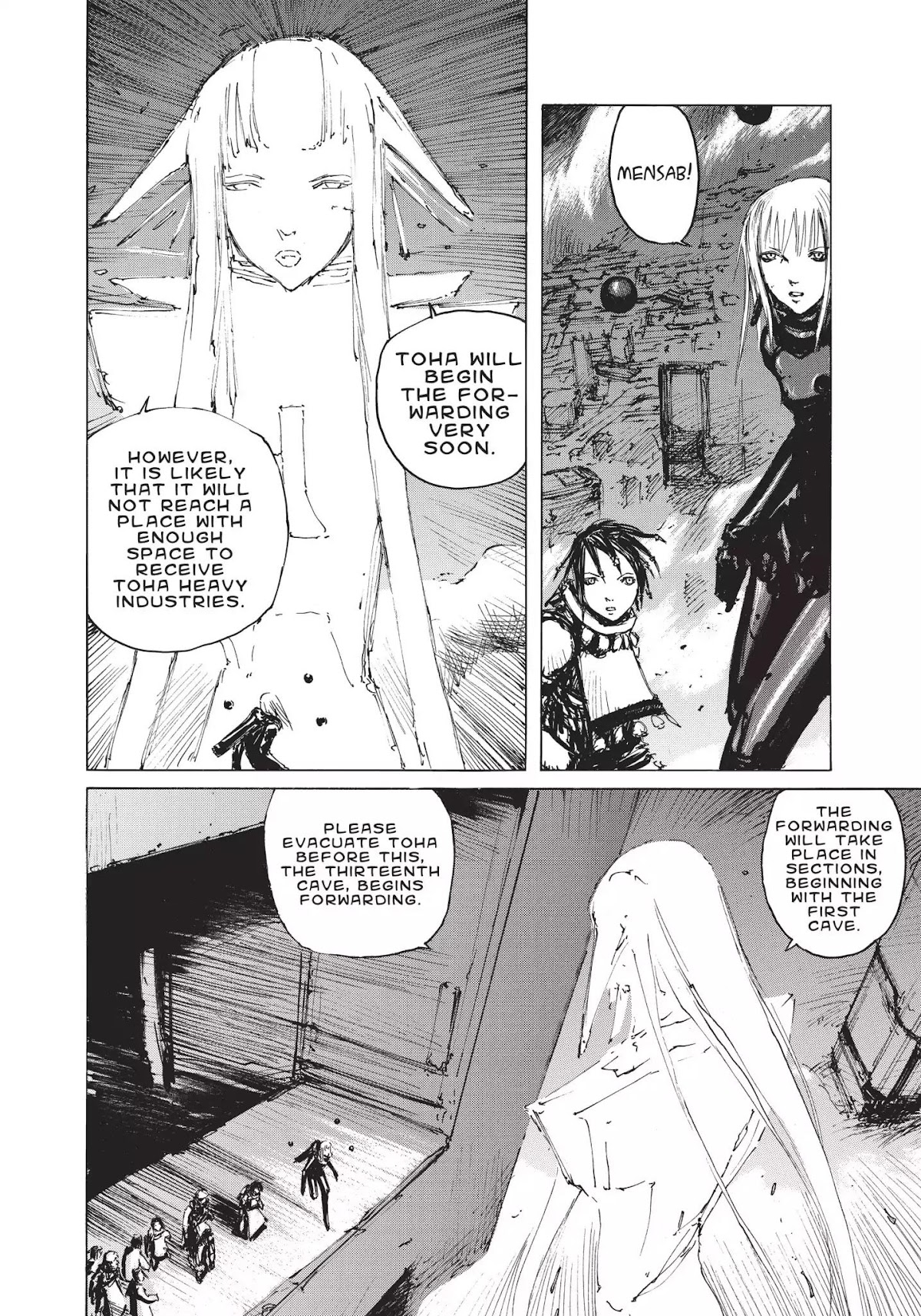 Blame! Chapter 34 page 6 - Chapter 34: Vol.4 LOG.34: Meltdown