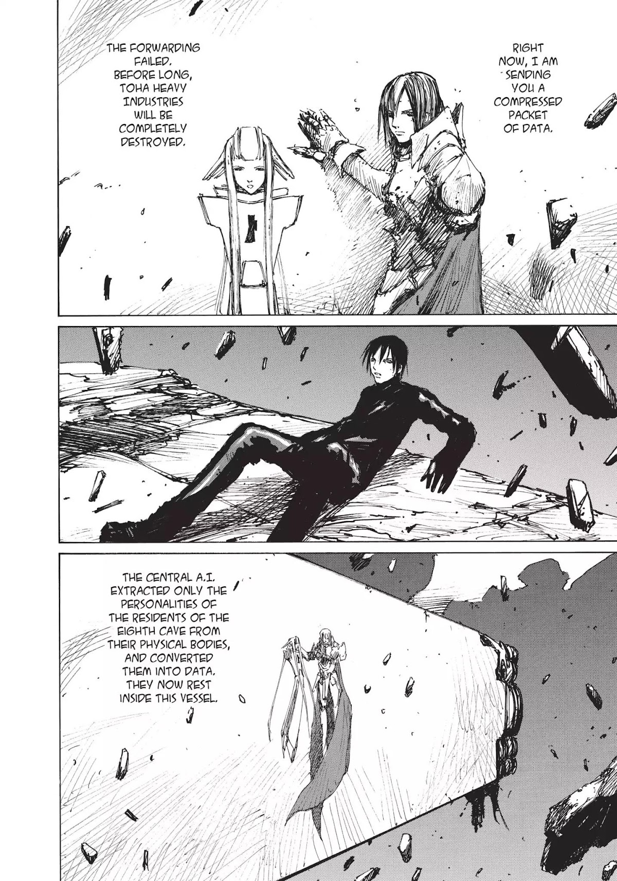Blame! Chapter 35 page 9 - Chapter 35: Vol.4 LOG.35: Annihilated
