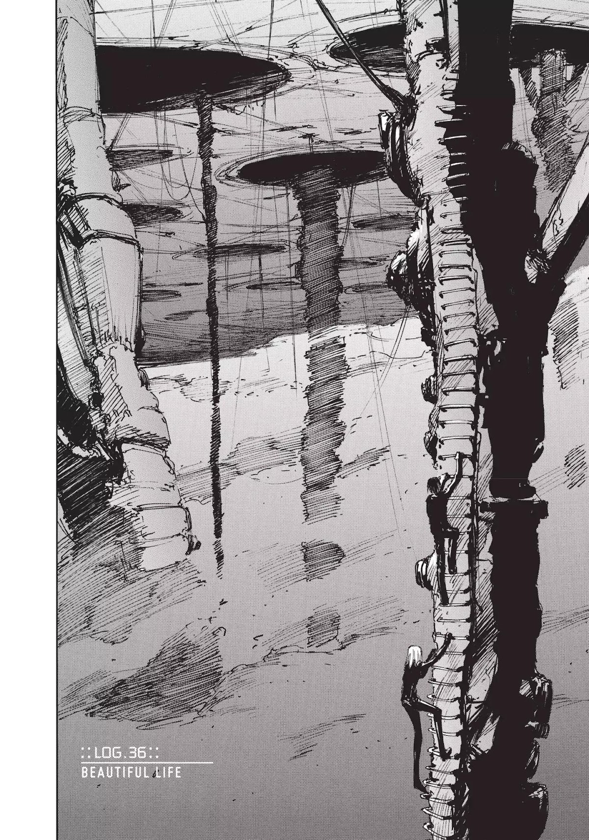 Blame! Chapter 36 page 2 - Chapter 36: Vol.4 LOG.36: Beautiful Life