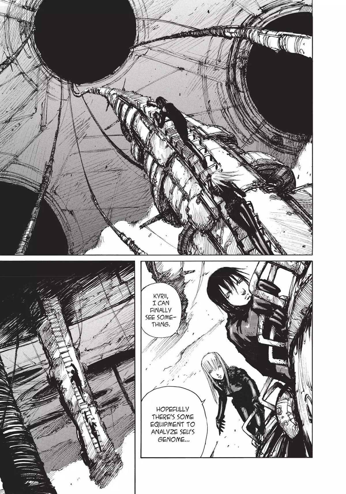 Blame! Chapter 36 page 3 - Chapter 36: Vol.4 LOG.36: Beautiful Life