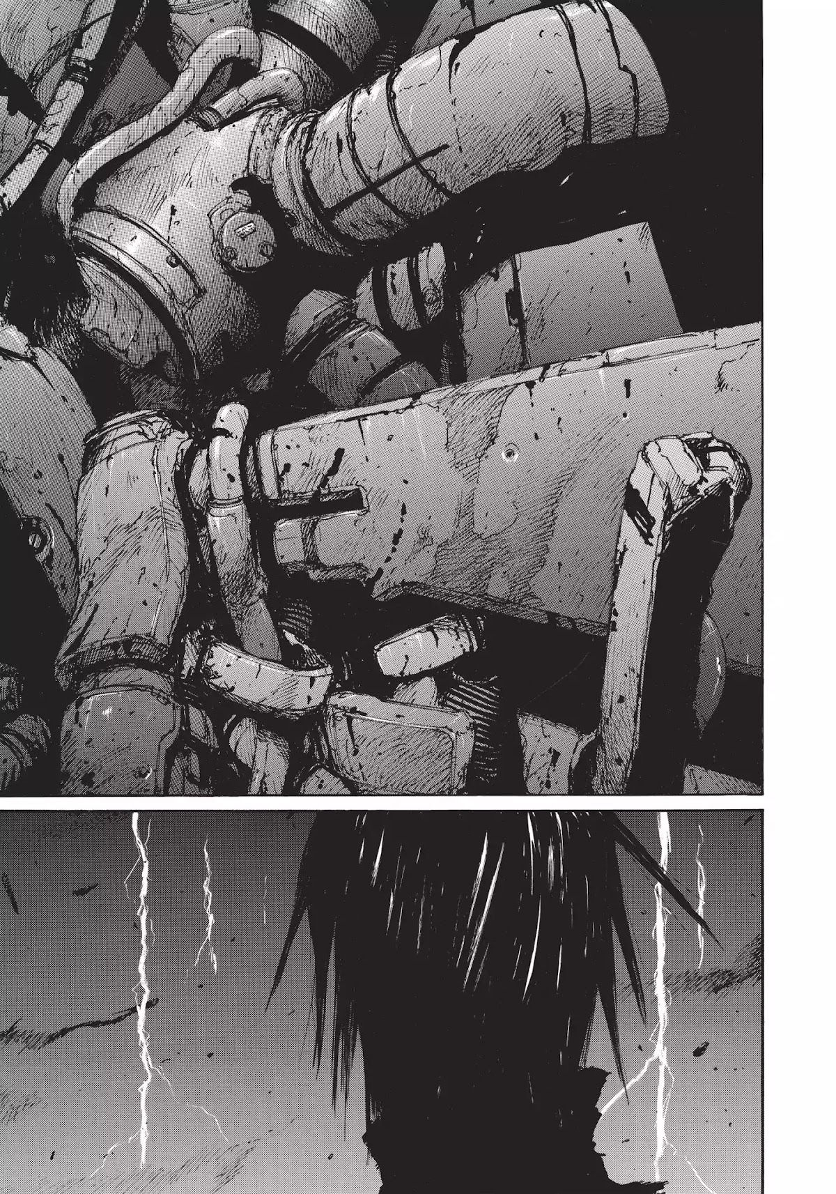 Blame! Chapter 37 page 1 - Chapter 37: Vol.4 LOG.37: The Unofficial Megastructure