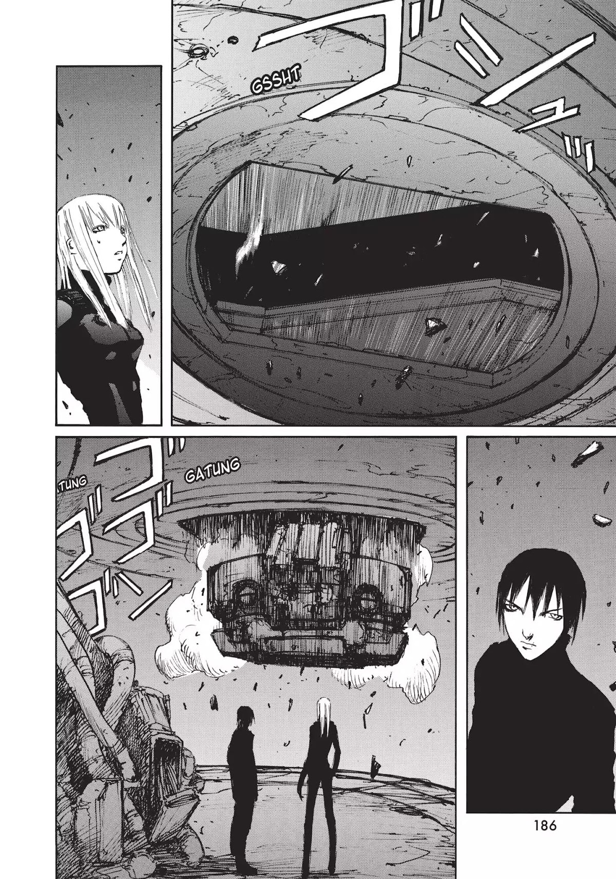 Blame! Chapter 37 page 10 - Chapter 37: Vol.4 LOG.37: The Unofficial Megastructure