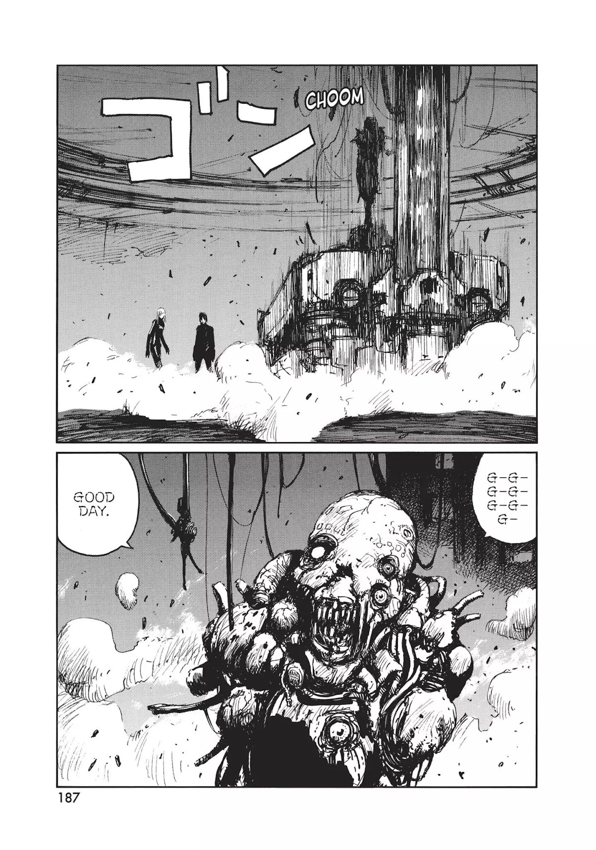 Blame! Chapter 37 page 11 - Chapter 37: Vol.4 LOG.37: The Unofficial Megastructure