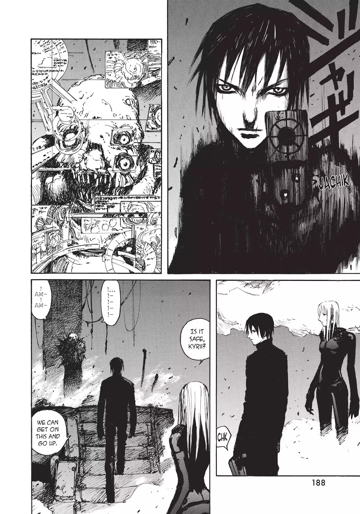 Blame! Chapter 37 page 12 - Chapter 37: Vol.4 LOG.37: The Unofficial Megastructure