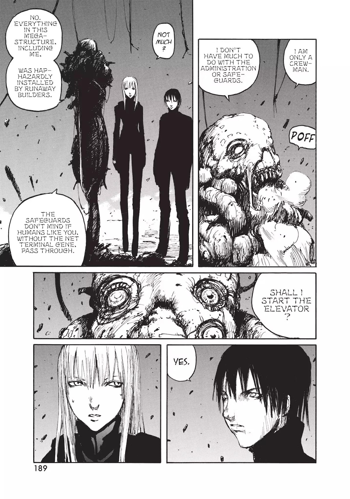 Blame! Chapter 37 page 13 - Chapter 37: Vol.4 LOG.37: The Unofficial Megastructure
